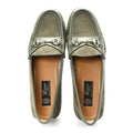 Gucci Corduroy Womens 1953 Horsebit Loafers 37.5 Sweet Military