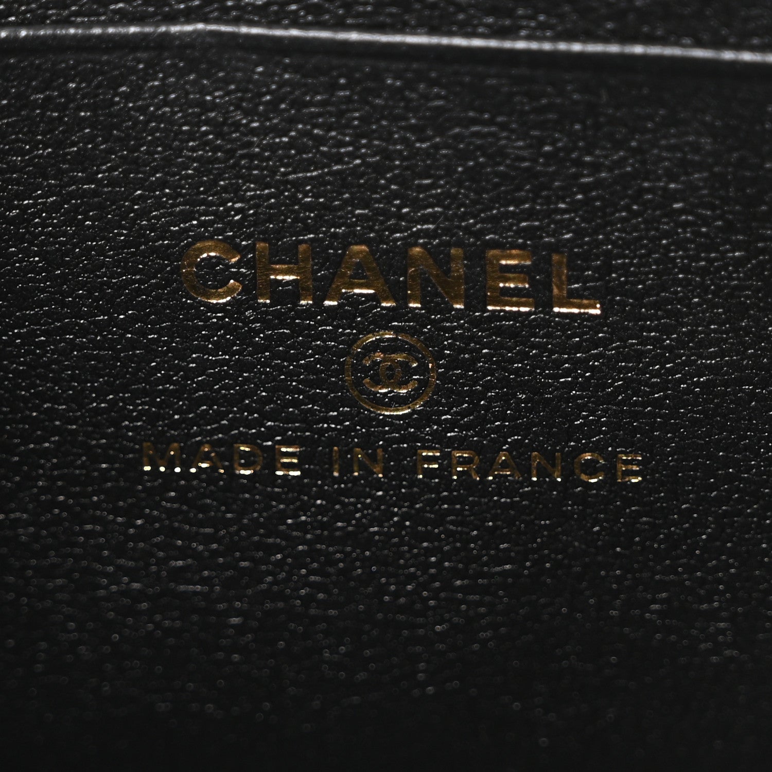 Chanel Lambskin Quilted Small Top Handle Vanity Case With Chain Black