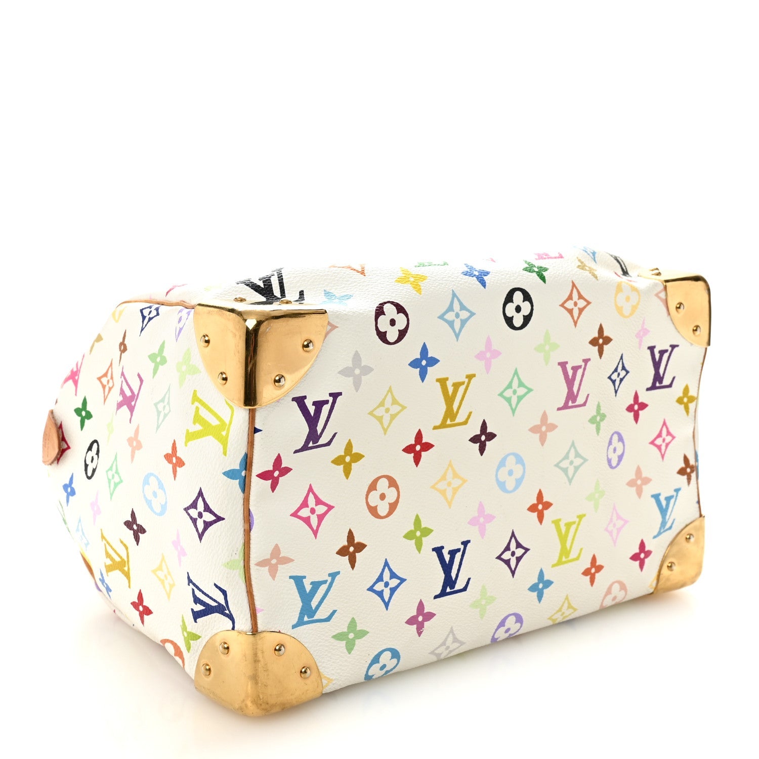 Louis Vuitton Monogram Multicolor Speedy 30 White