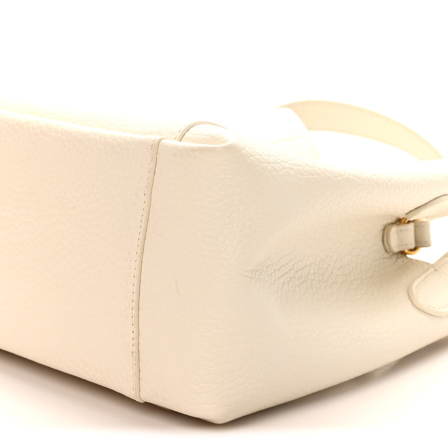 Christian Dior Calfskin Medium Signature Bucket Bag Latte