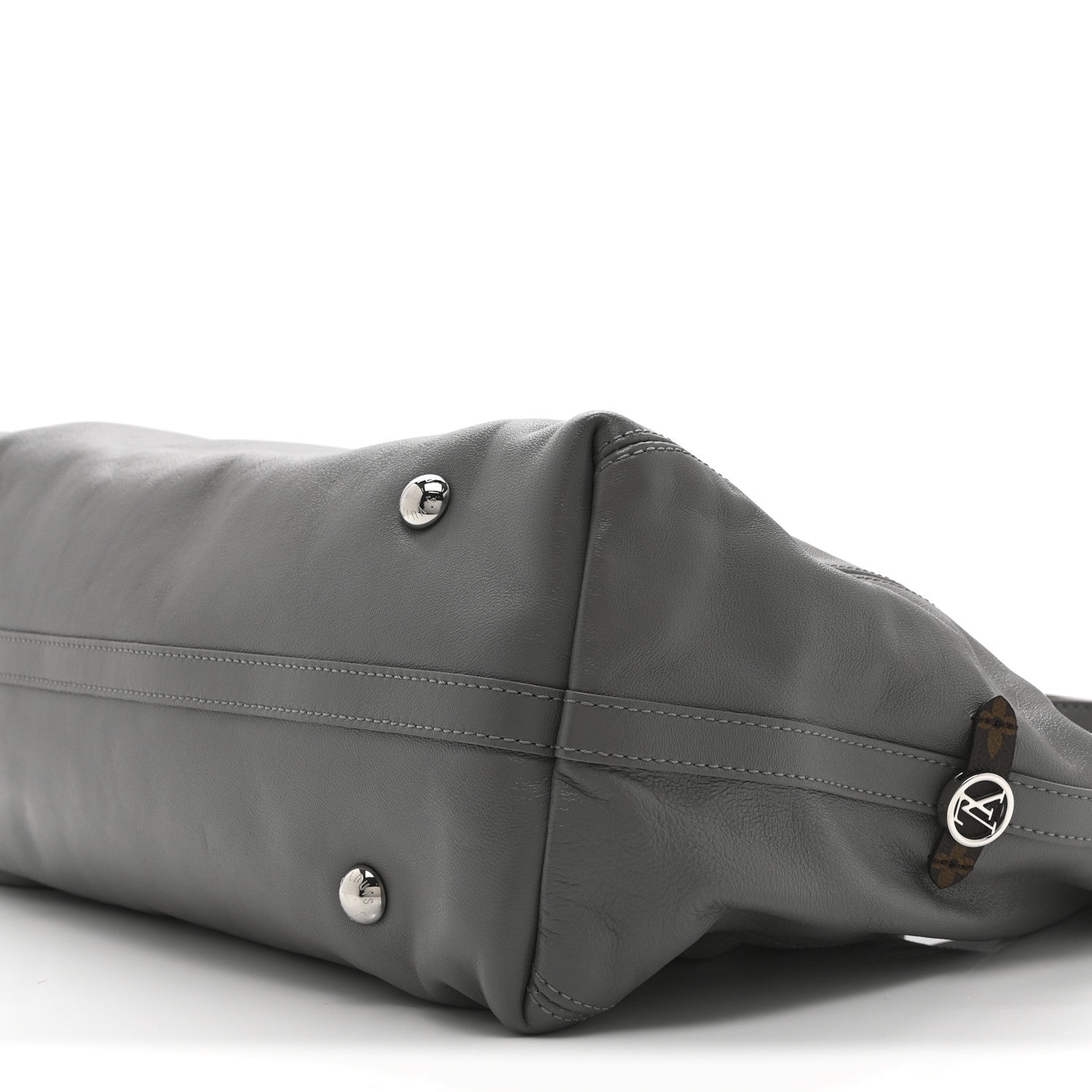 Louis Vuitton Lambskin Carryall MM Trianon Gray