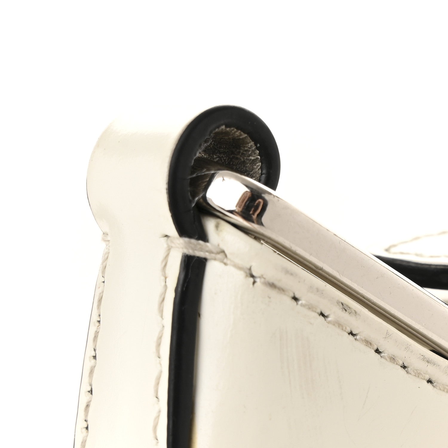 Prada Spazzolato Cleo Adjustable Strap Shoulder Bag White
