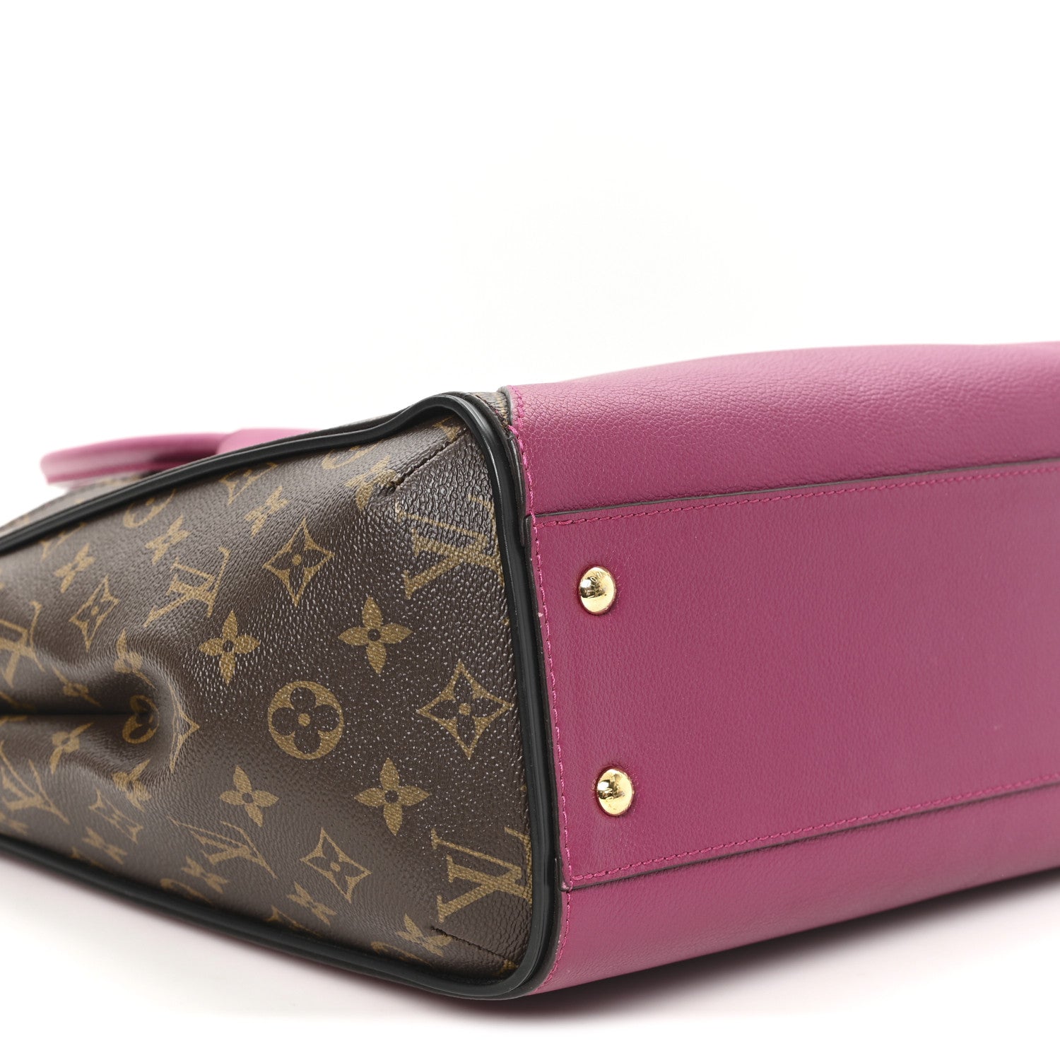 Louis Vuitton Calfskin Monogram Kimono Tote Grape
