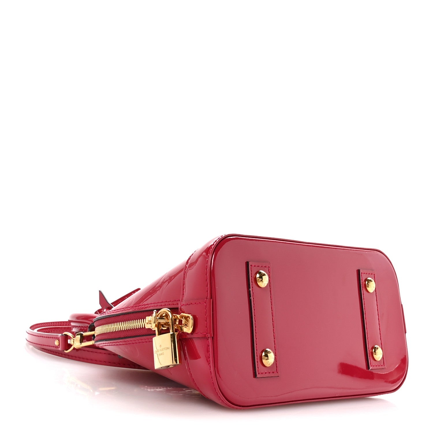 Louis Vuitton Vernis Alma BB Magenta