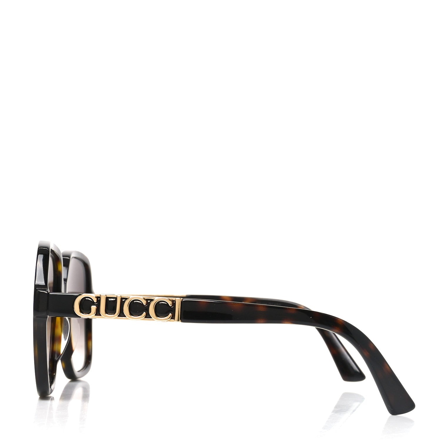 Gucci Oversized Square GG1189S Sunglasses Havana