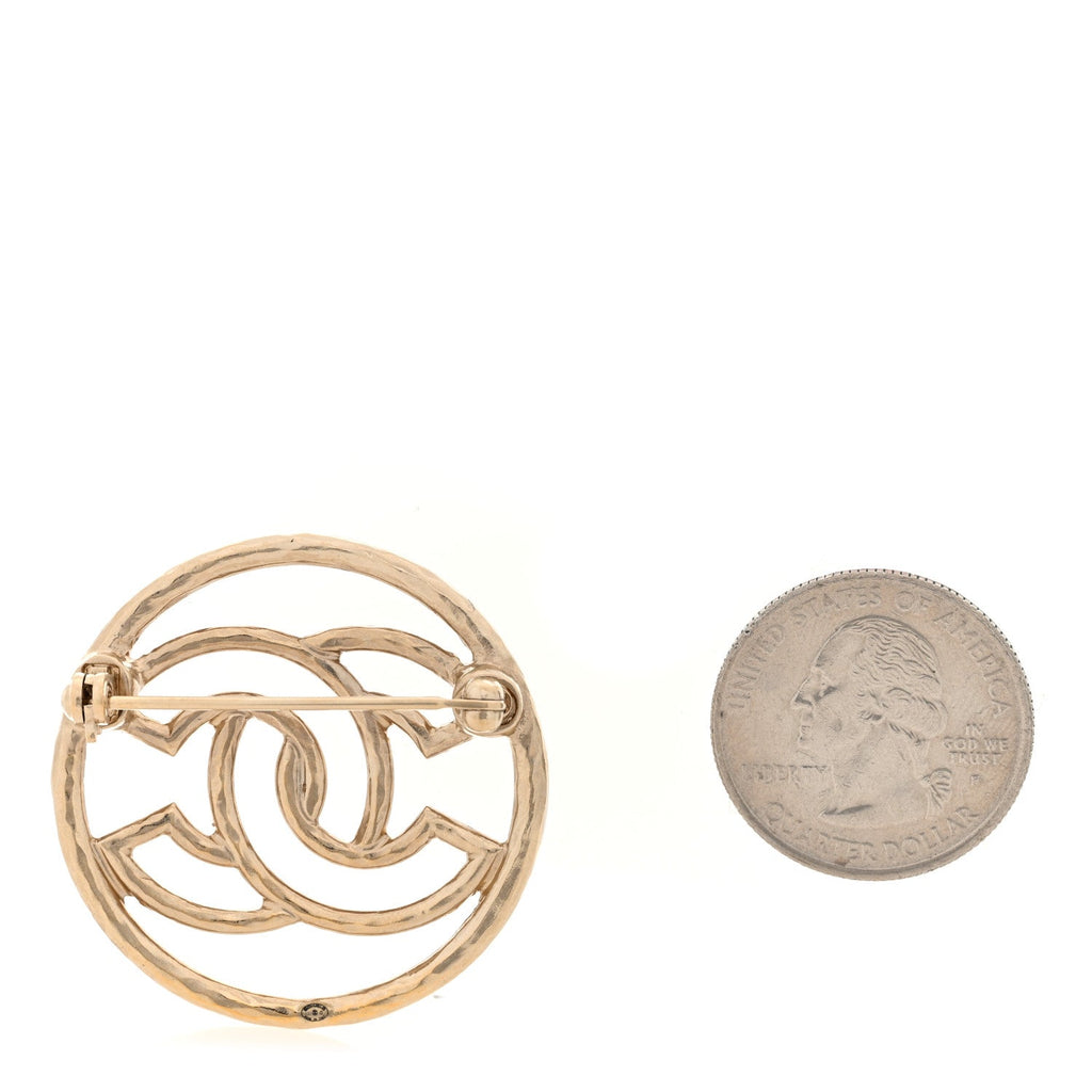 Hoop Cuba CC Brooch Gold