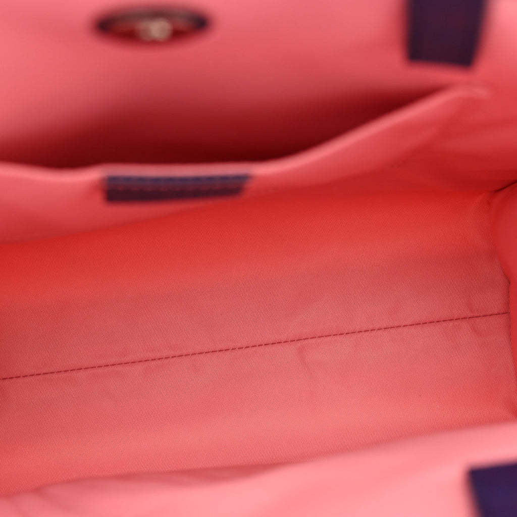 Gucci Coated Canvas Interlocking G The Jetsons Childrens Tote  Pink Multicolor