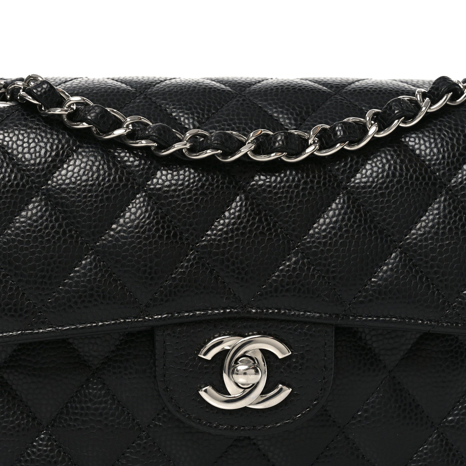 Chanel Caviar Quilted Small Double Flap Black