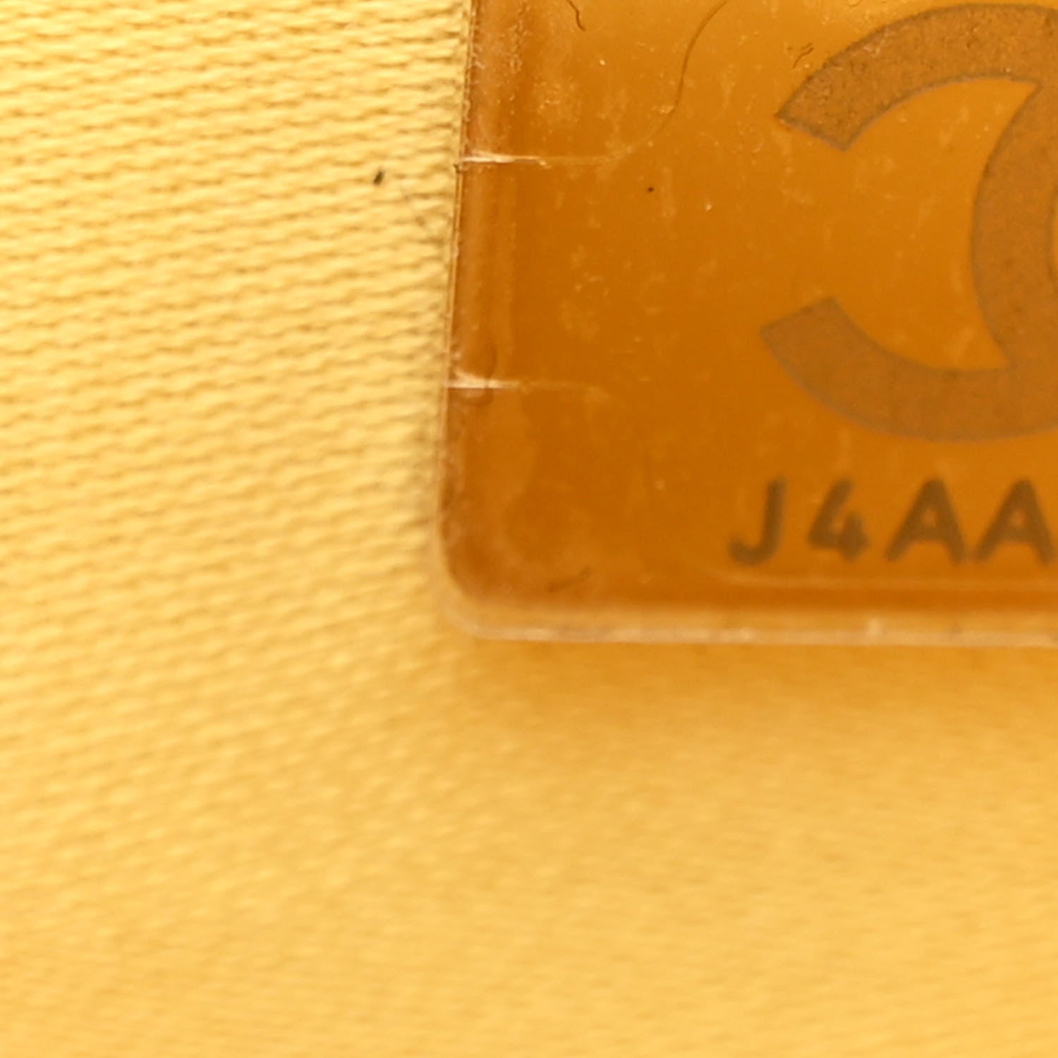 Chanel Caviar Quilted Small Chanel 25 Handbag Light Yellow