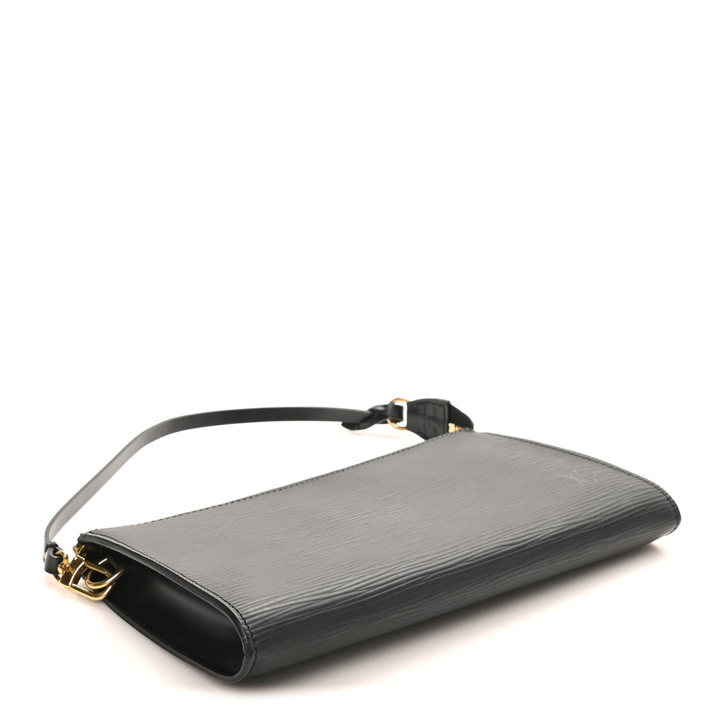 Louis Vuitton Epi Pochette Accessories 24 Black