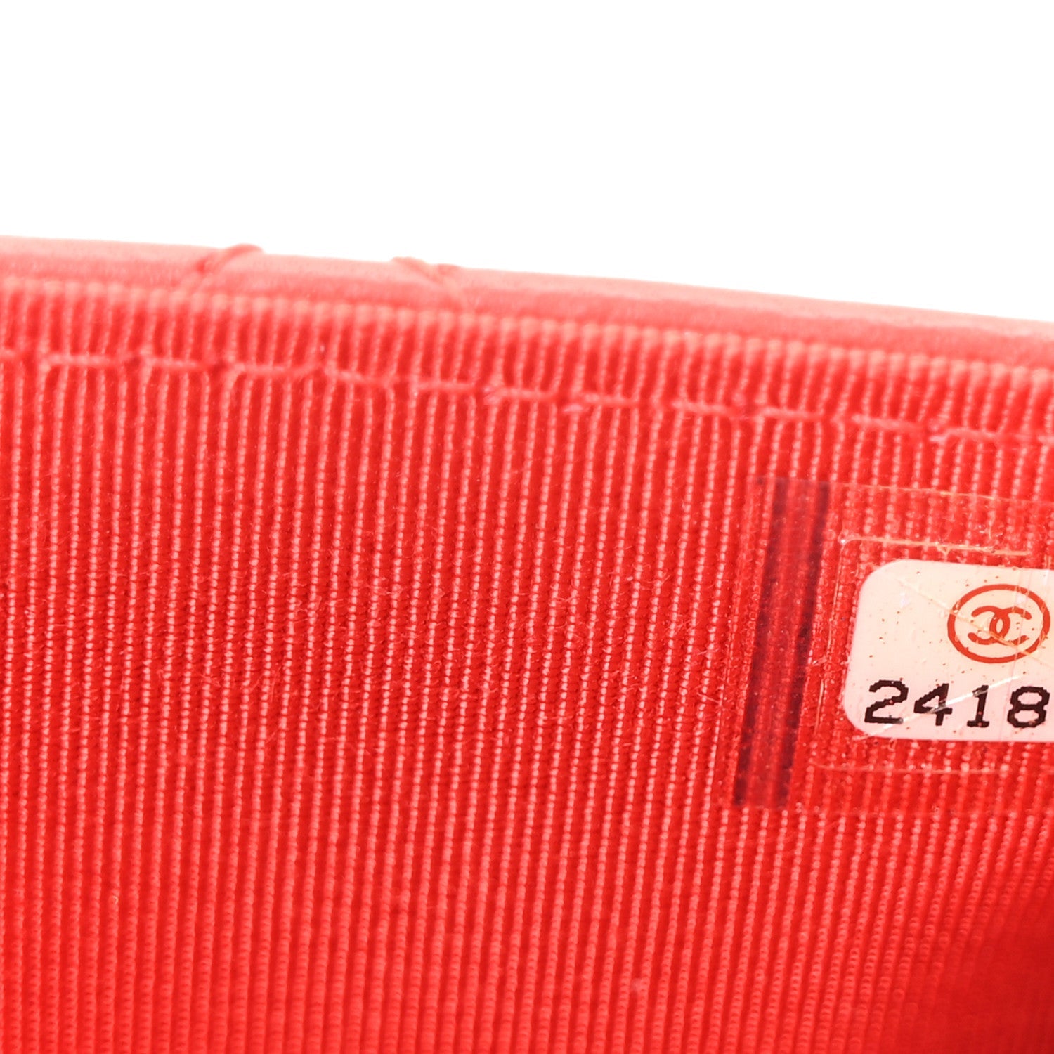 Chanel Lambskin Quilted Wallet On Chain WOC Red