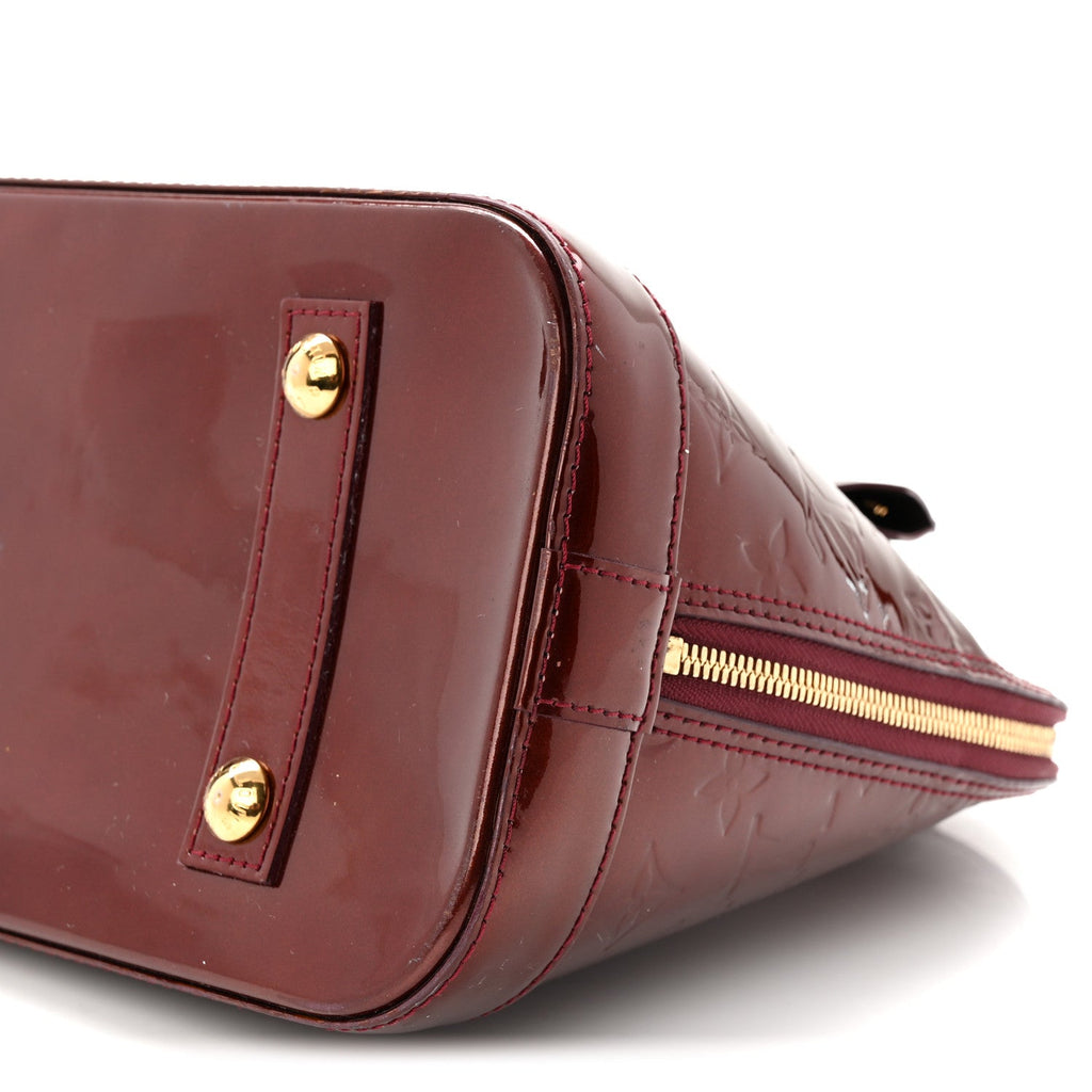 Louis Vuitton Vernis Alma PM Rouge Fauviste