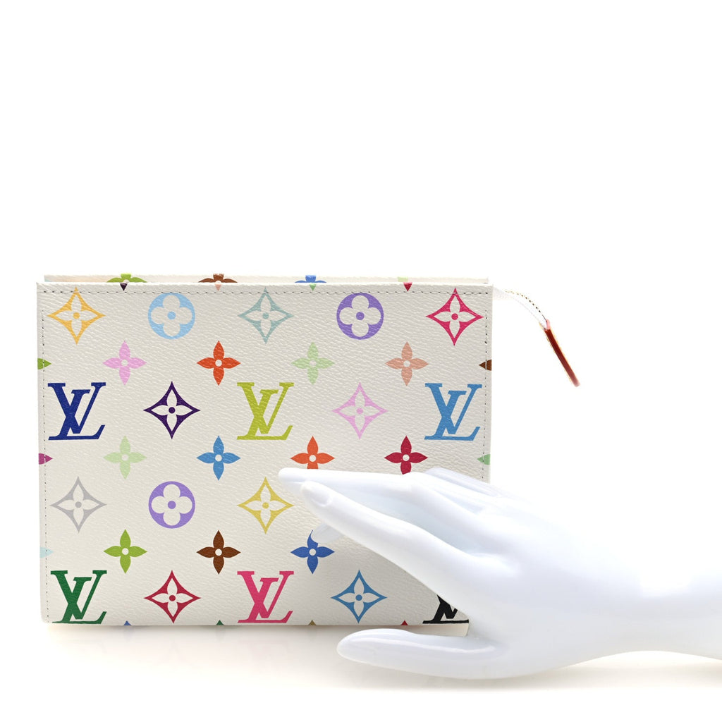 Louis Vuitton LV X TM Monogram Multicolor Toiletry Pouch 19 White