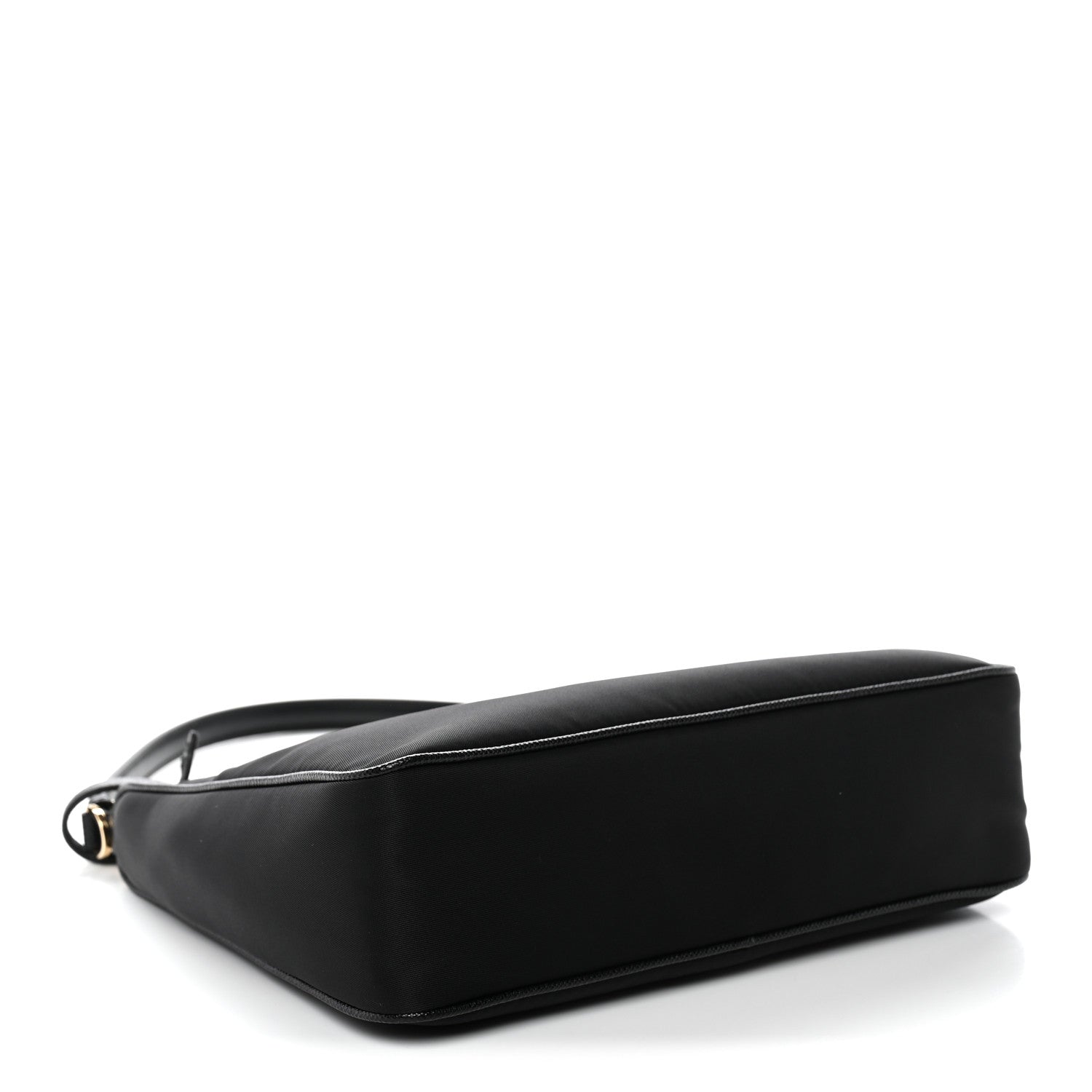 Prada Tessuto Nylon Saffiano Mini Re-Edition 2005 Bag Black