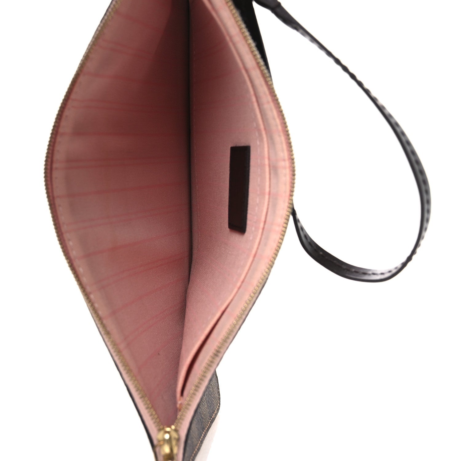 Louis Vuitton Damier Ebene Neverfull MM GM Pochette Rose Ballerine