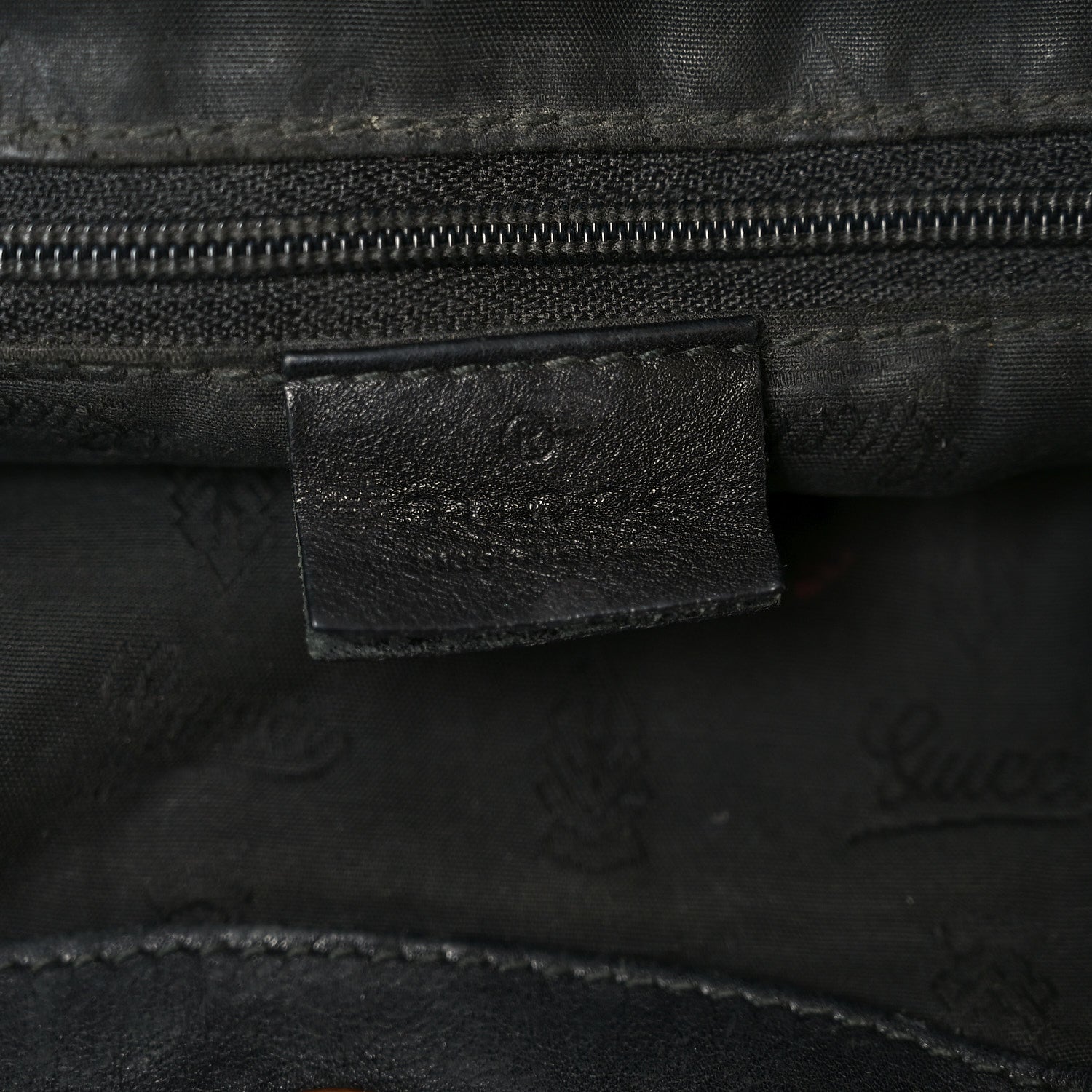 Gucci Guccissima Medium Sukey Tote Black