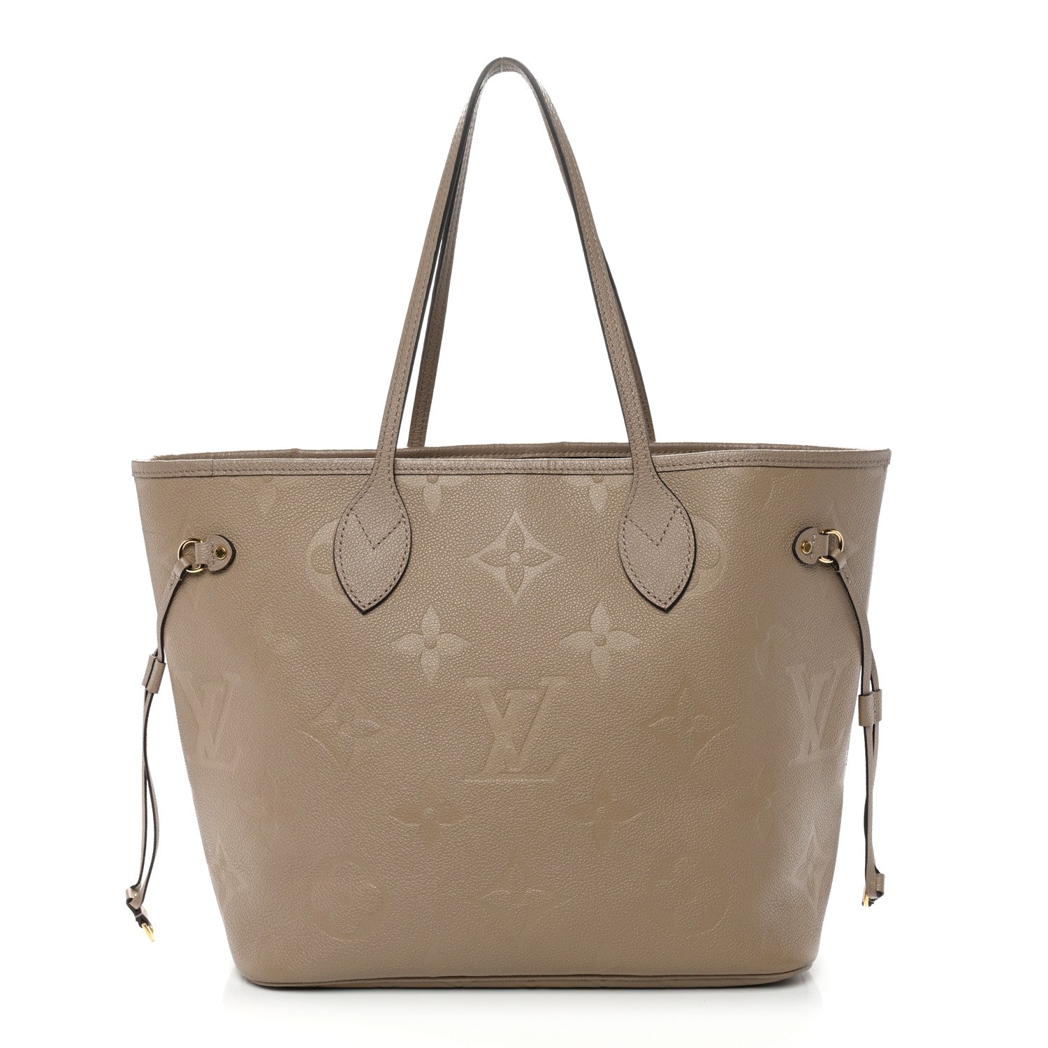 Louis Vuitton Empreinte Monogram Giant Neverfull MM Tourterelle
