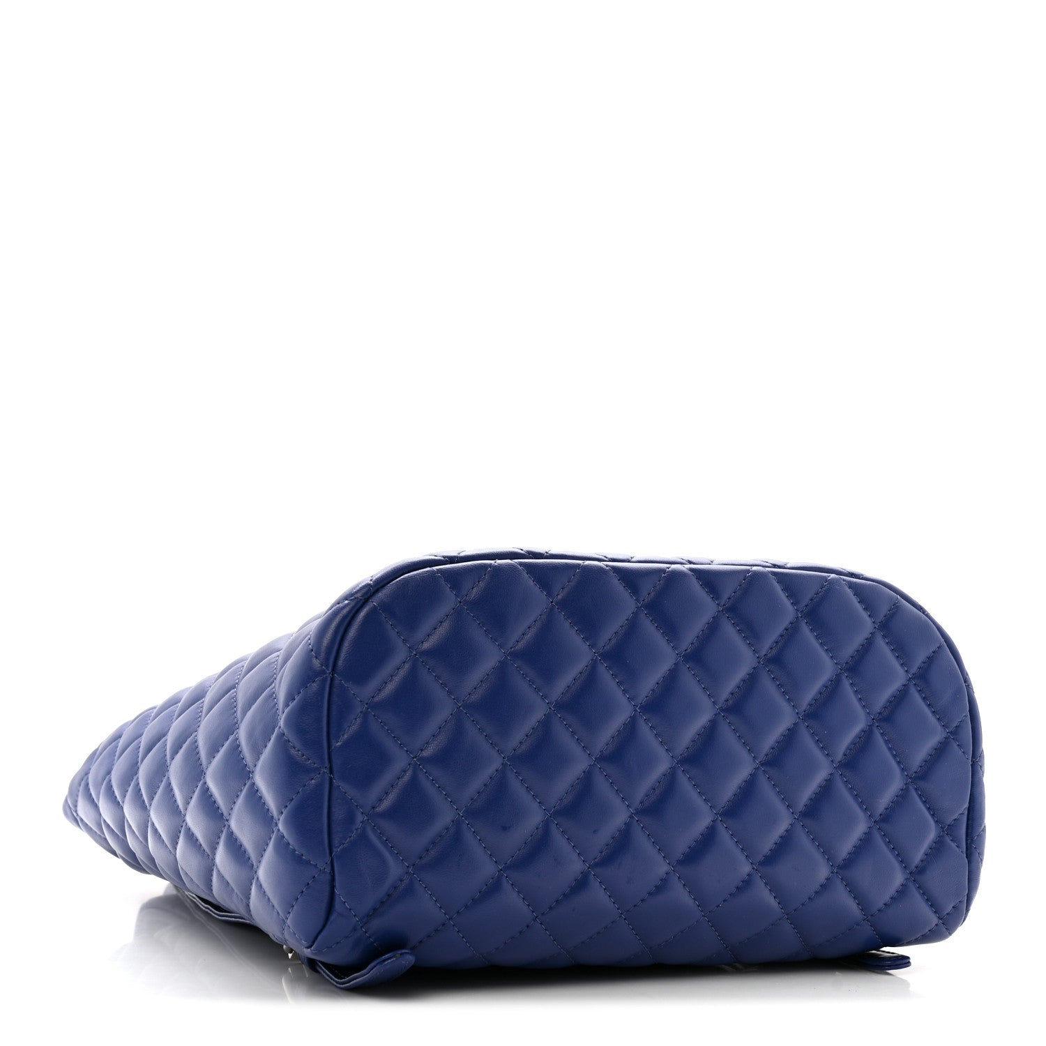 Chanel Lambskin Quilted Large Urban Spirit Backpack Blue