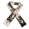 Louis Vuitton Silk Monogram Confidential Bandeau Black