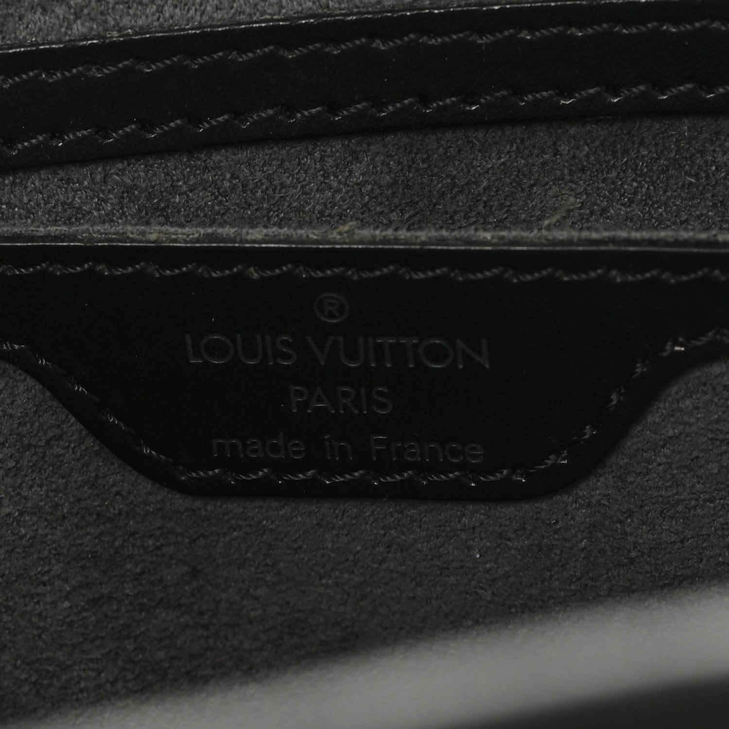 Louis Vuitton Epi Saint Jacques PM Black