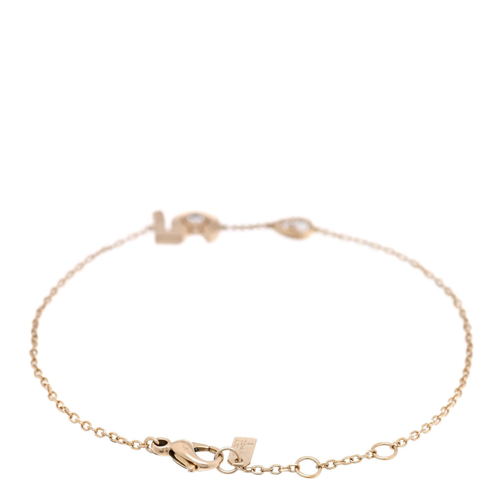 18K Beige Gold Diamond Extrait de No 5 Bracelet