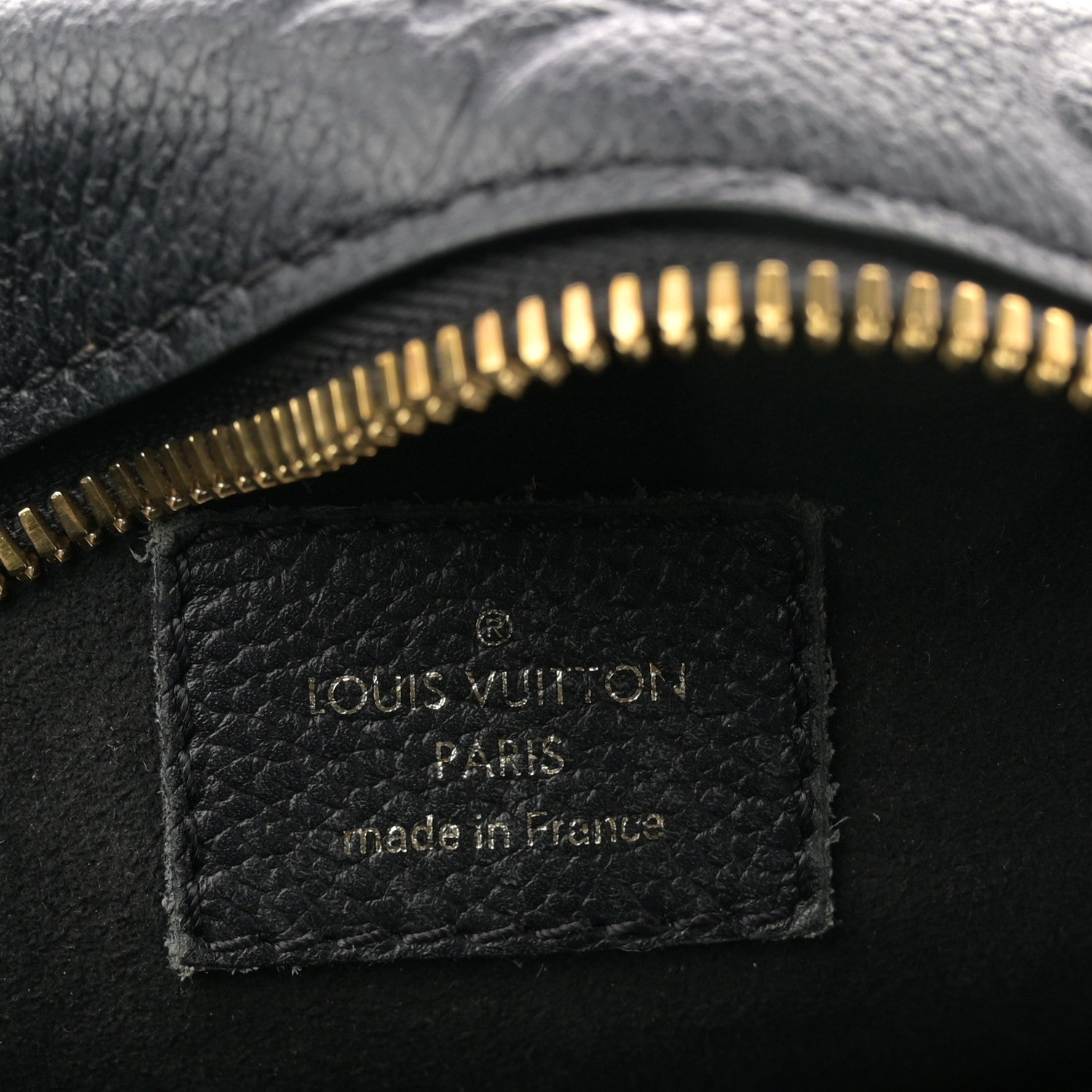 Louis Vuitton Empreinte Boite Chapeau Souple MM Black