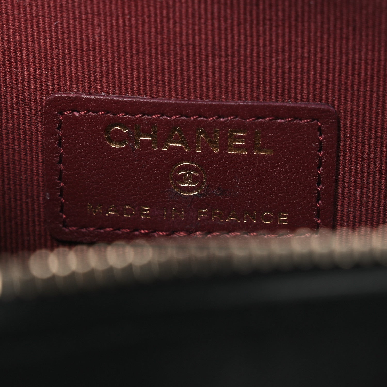 Chanel Lambskin Quilted CC In Love Heart Clutch With Chain Black