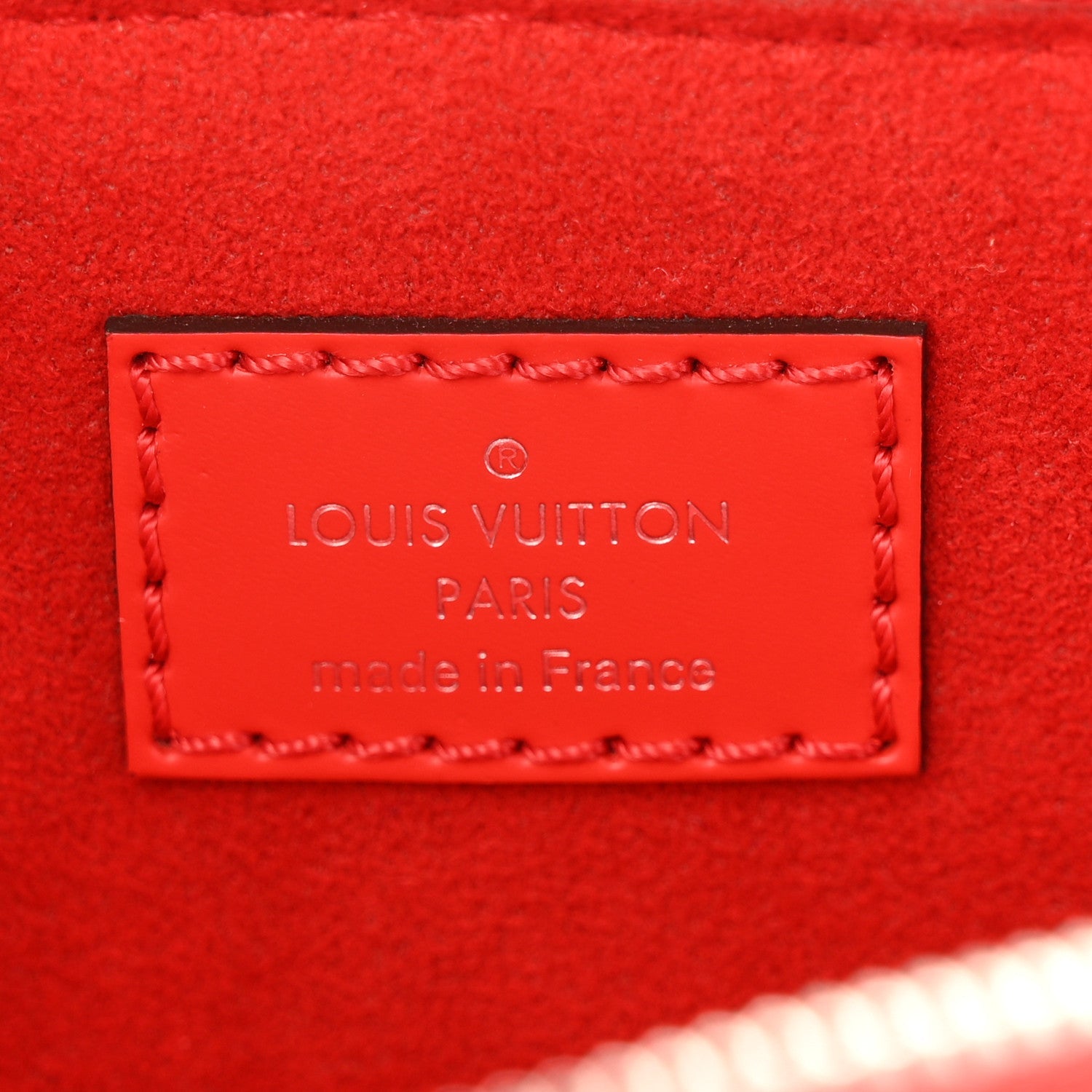 Louis Vuitton Epi Nano Alma Coquelicot