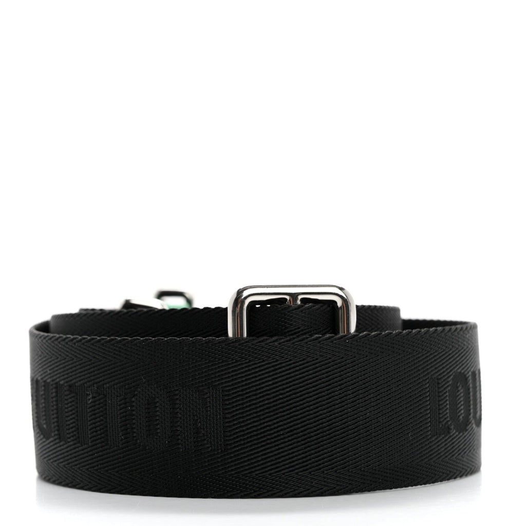 Louis Vuitton Nylon Alpha Messenger Strap Black Cactus Green