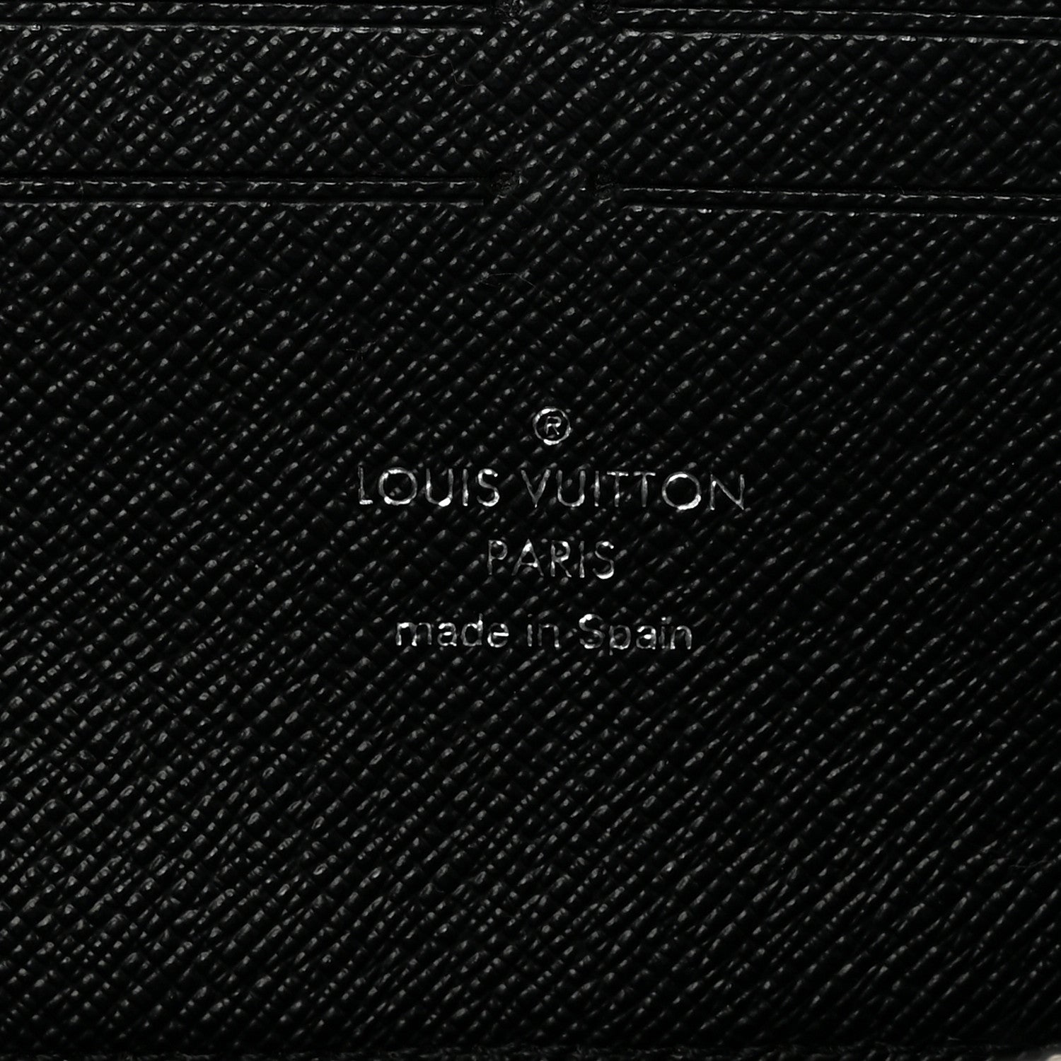 Louis Vuitton Epi Clemence Wallet Black