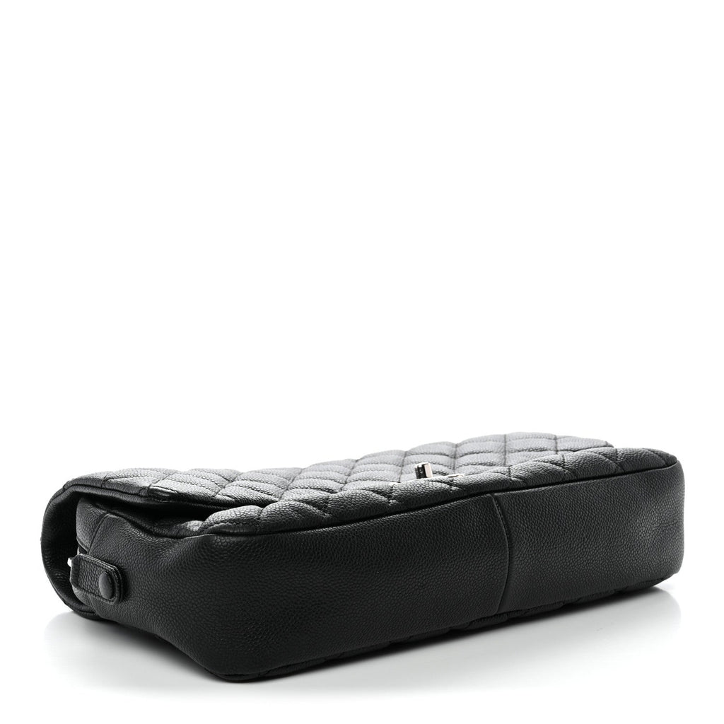 Chanel Caviar Quilted Jumbo Easy Flap Black