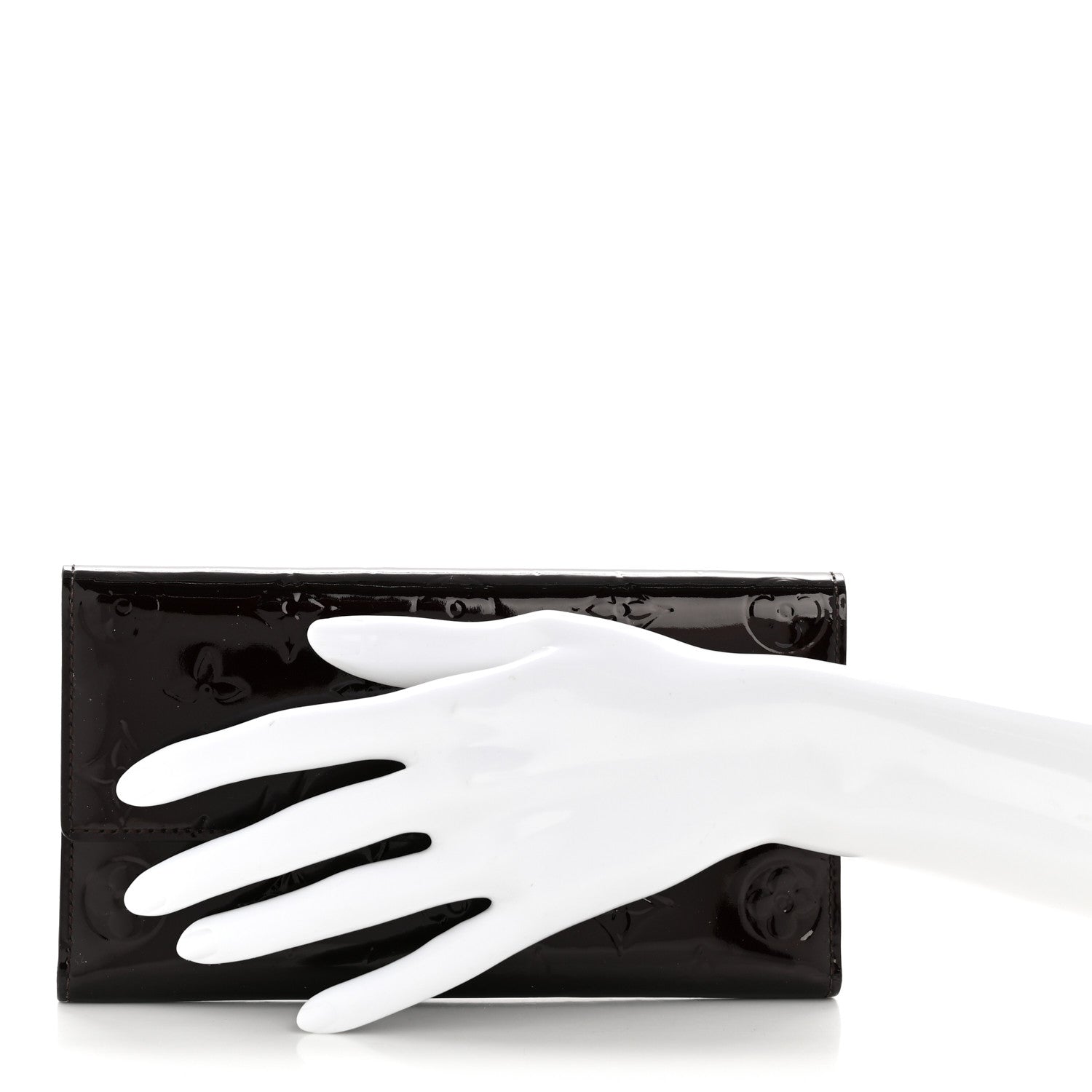 Louis Vuitton Vernis Porte Tresor International Wallet Amarante