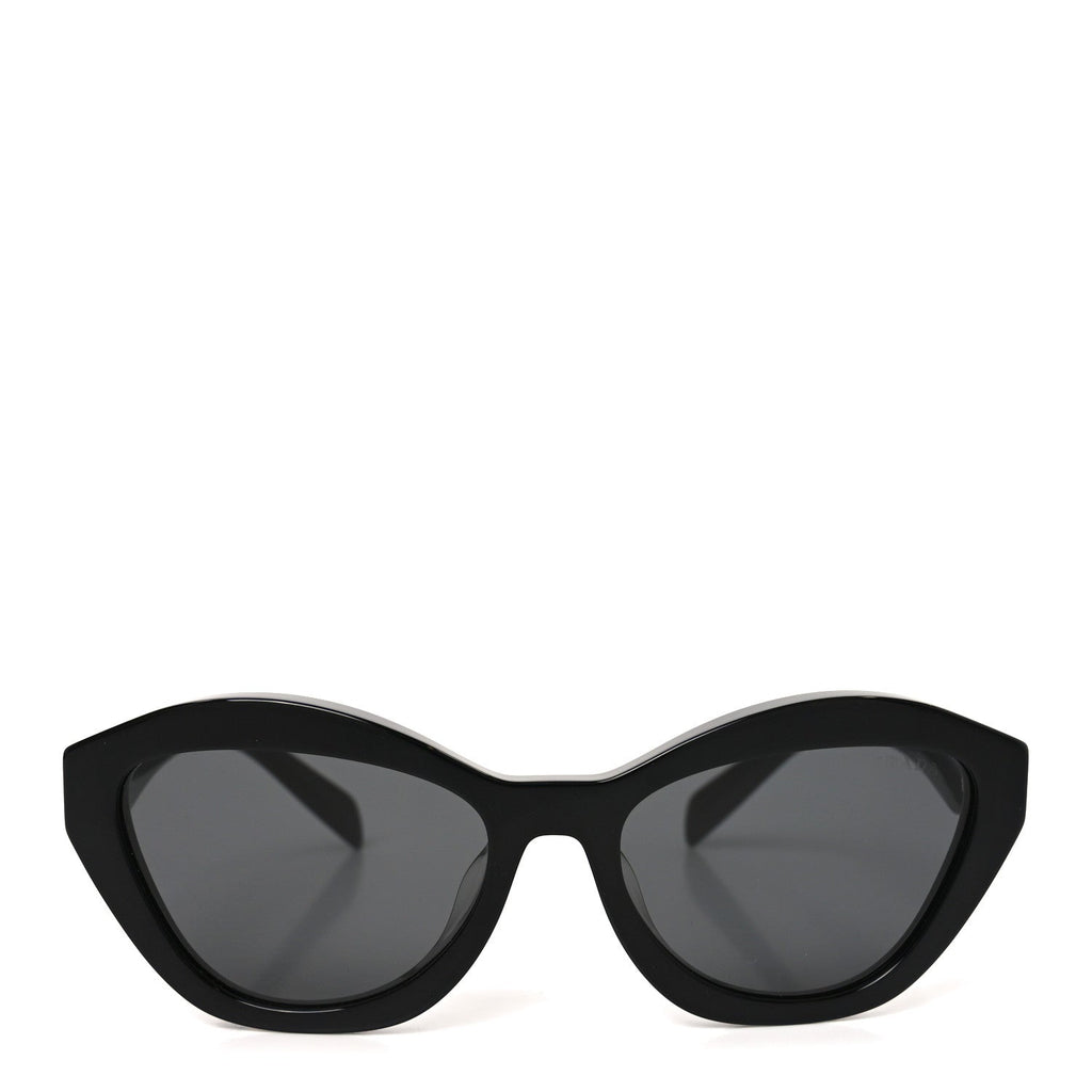Prada Acetate Logo Sunglasses SPR A02-F Black