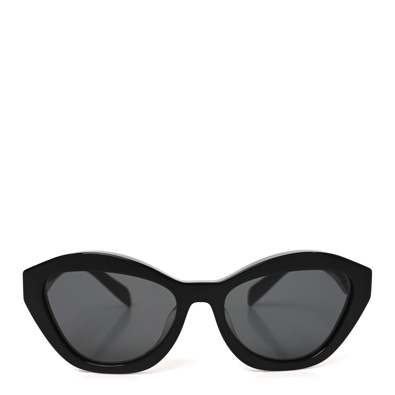 Prada Acetate Logo Sunglasses SPR A02-F Black