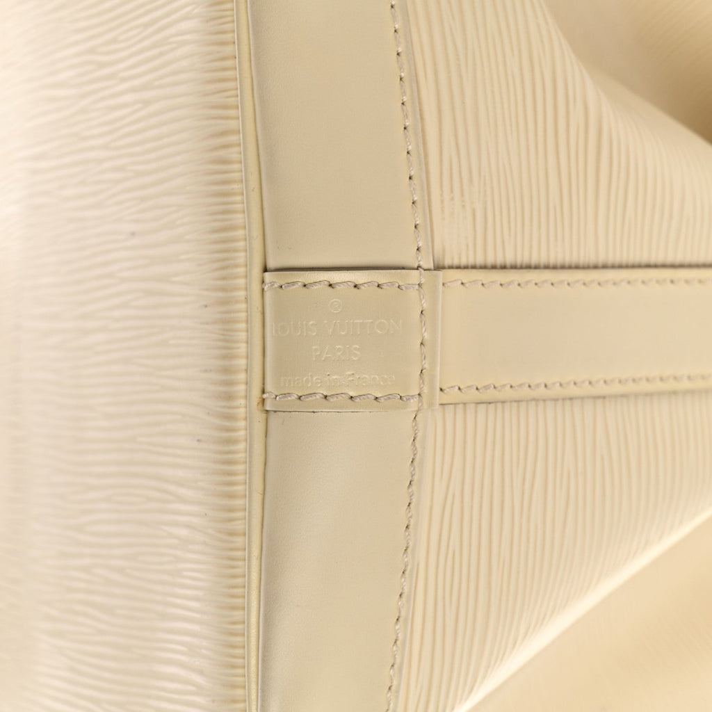 Louis Vuitton Epi Petit Noe NM Ivory