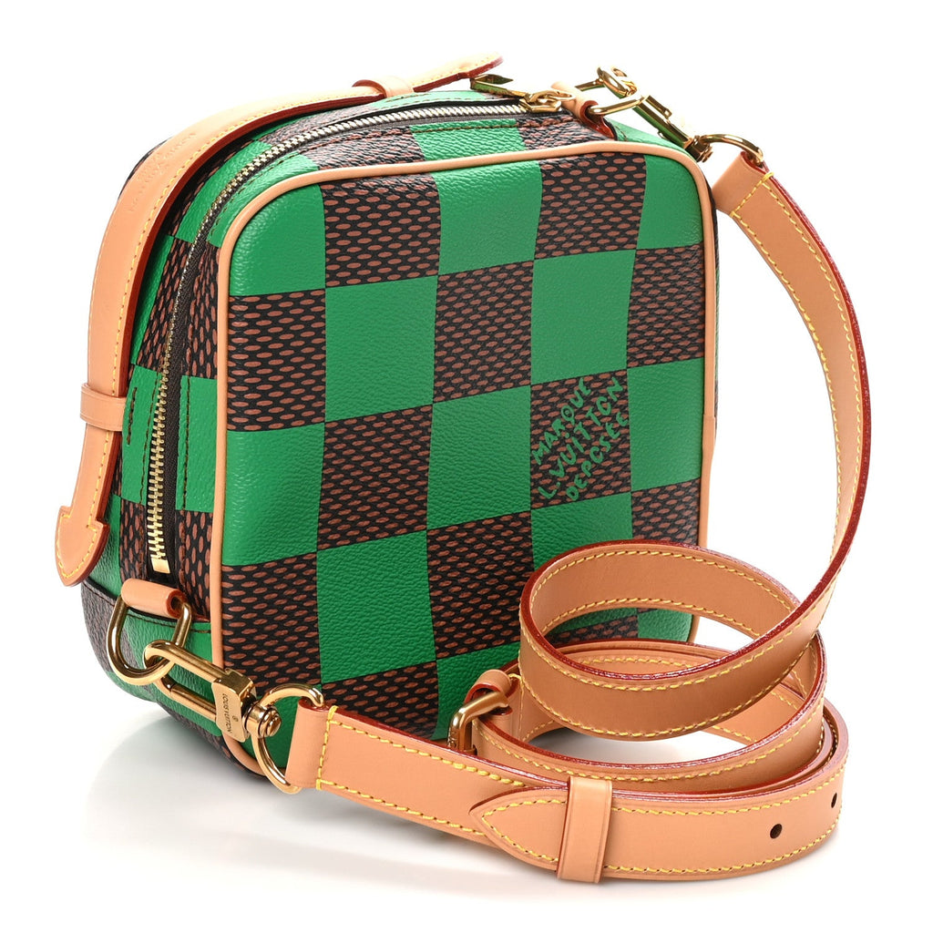 Louis Vuitton Damier Pop Chess Messenger Green