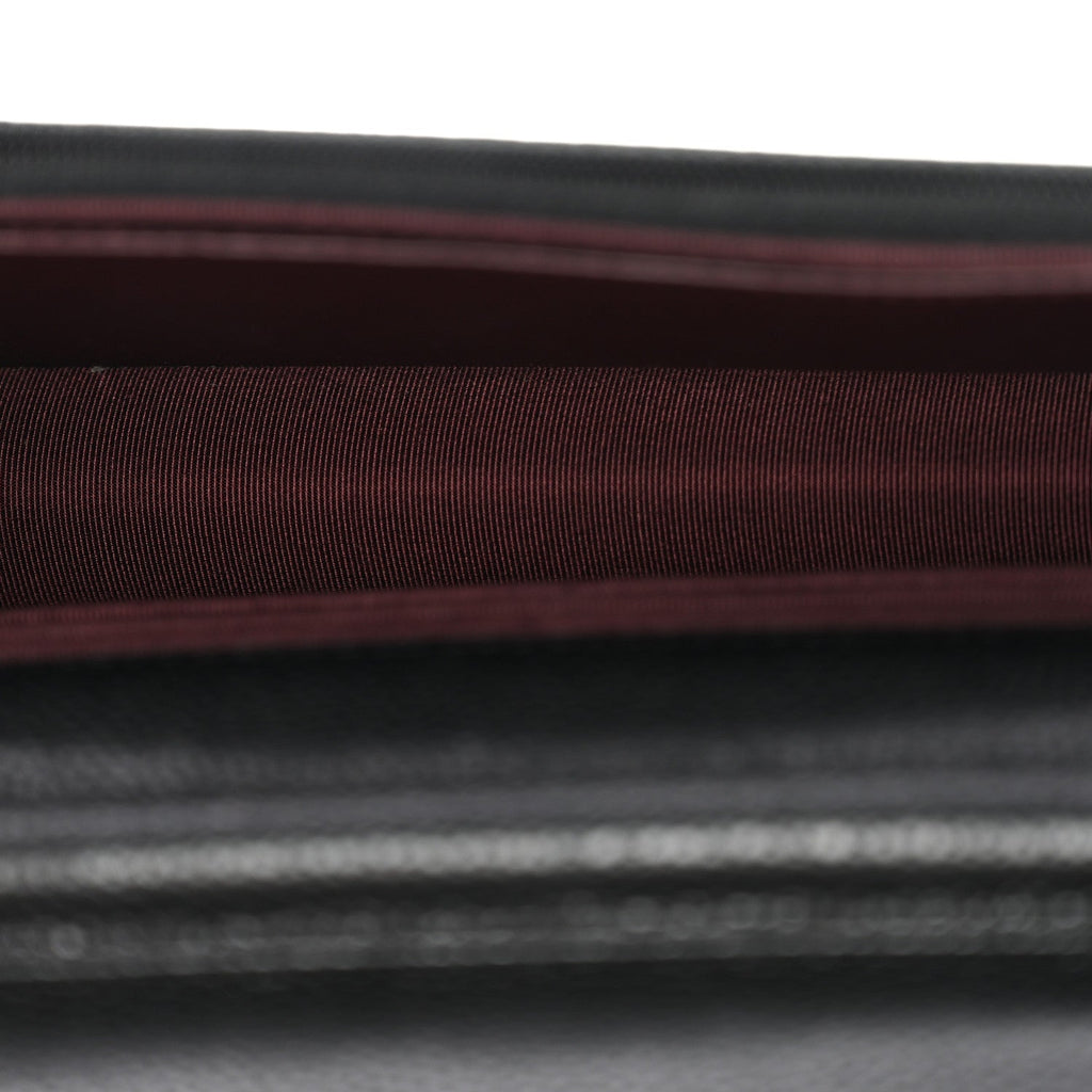 Chanel Caviar Quilted Wallet on Chain WOC Black