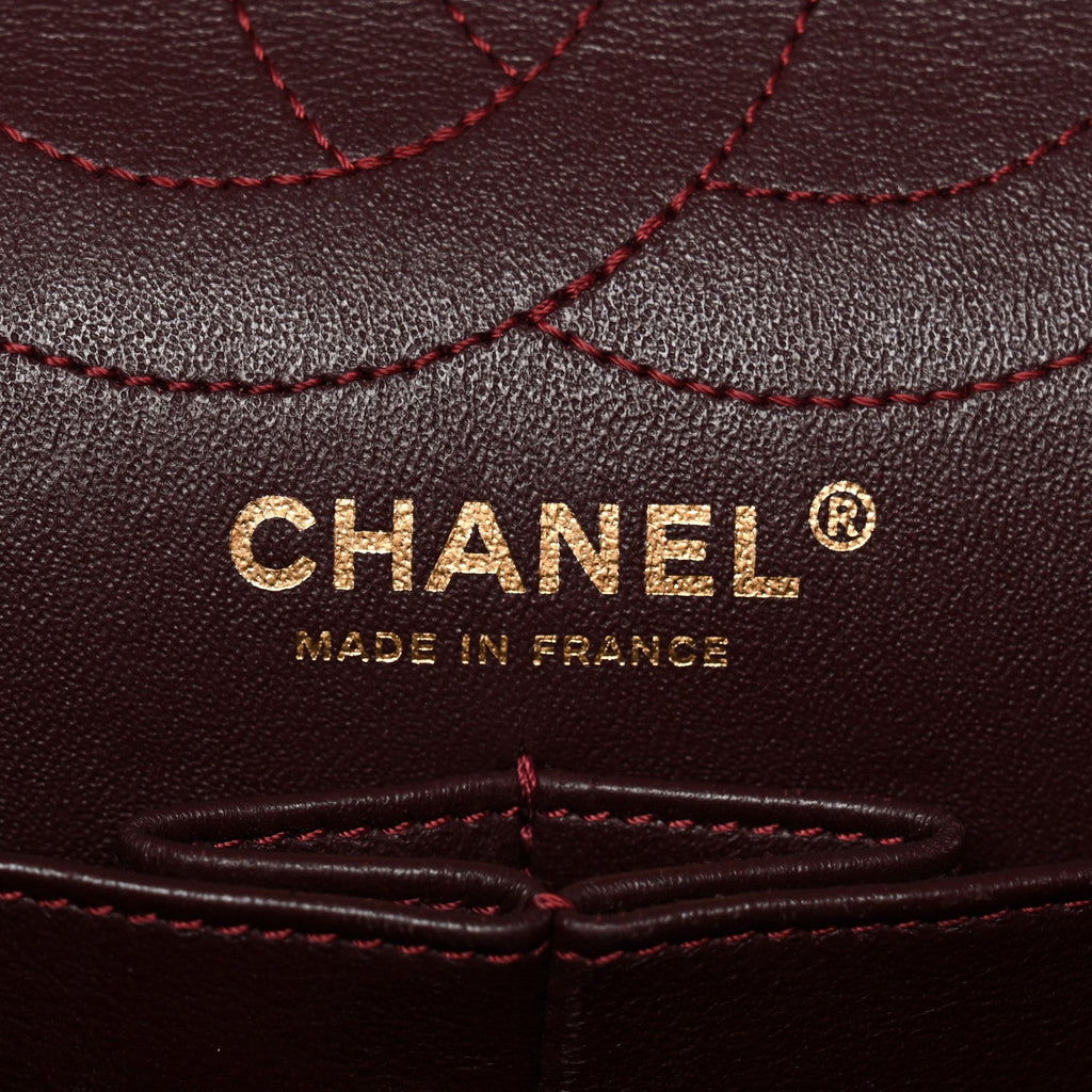 Chanel Aged Calfskin Quilted 2.55 Reissue 226 Flap Black