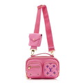 Louis Vuitton Calfskin Embossed Monogram Vuittamins Utility Crossbody Rose Violet