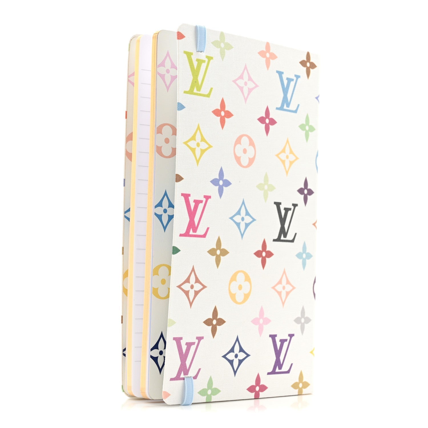 Louis Vuitton LV x TM Monogram Multicolor Jane Notebook MM White