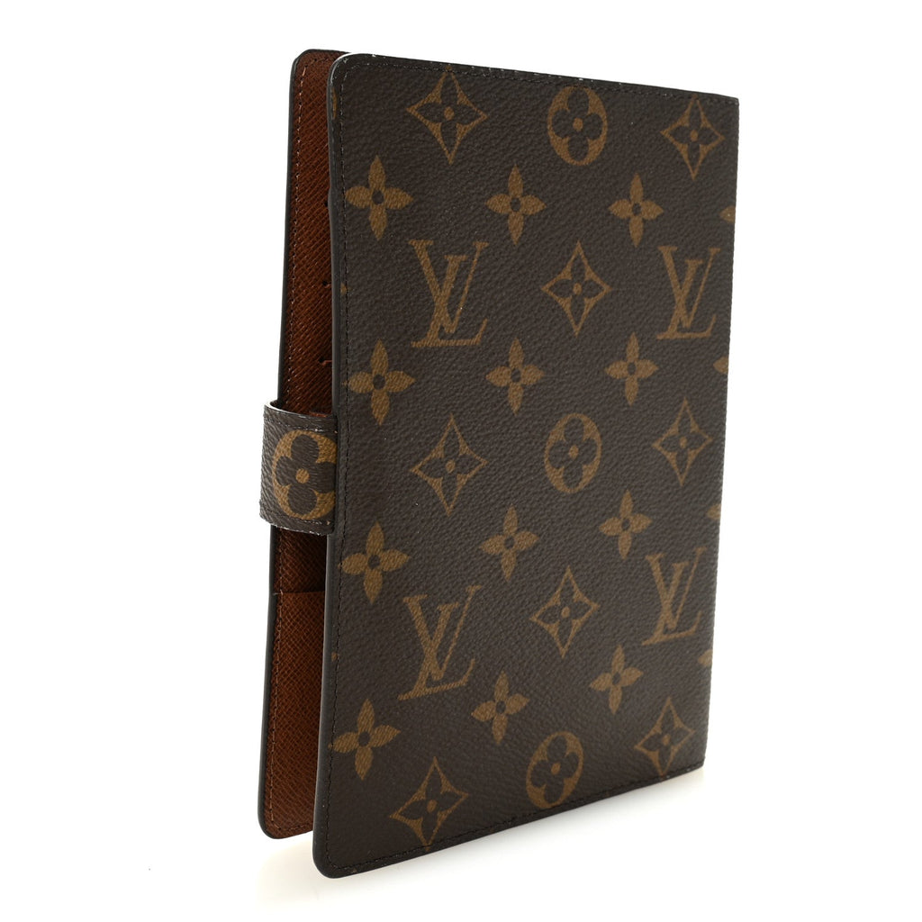 Louis Vuitton Monogram Medium Ring Agenda Cover