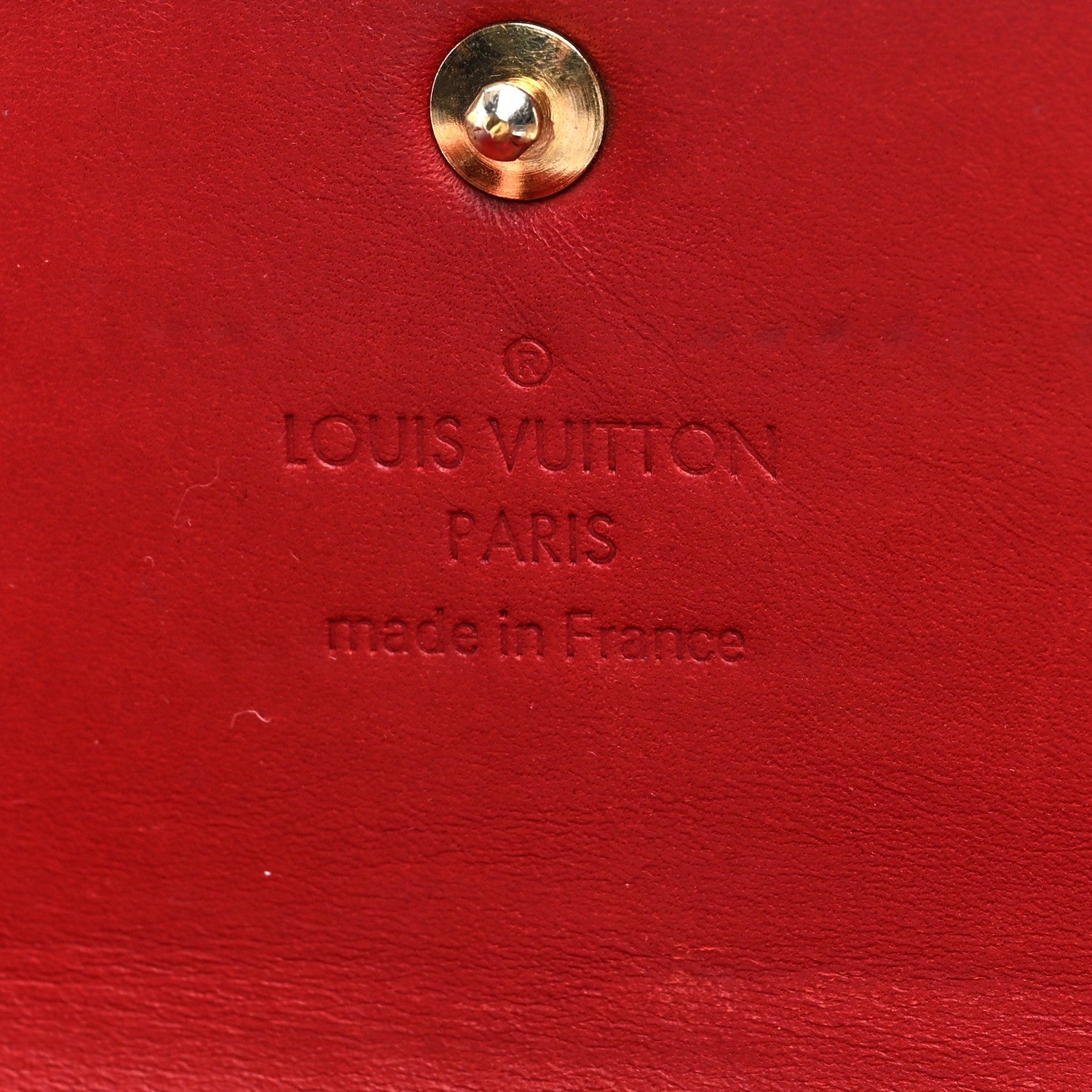 Louis Vuitton Vernis Sarah Wallet Pomme D'Amour