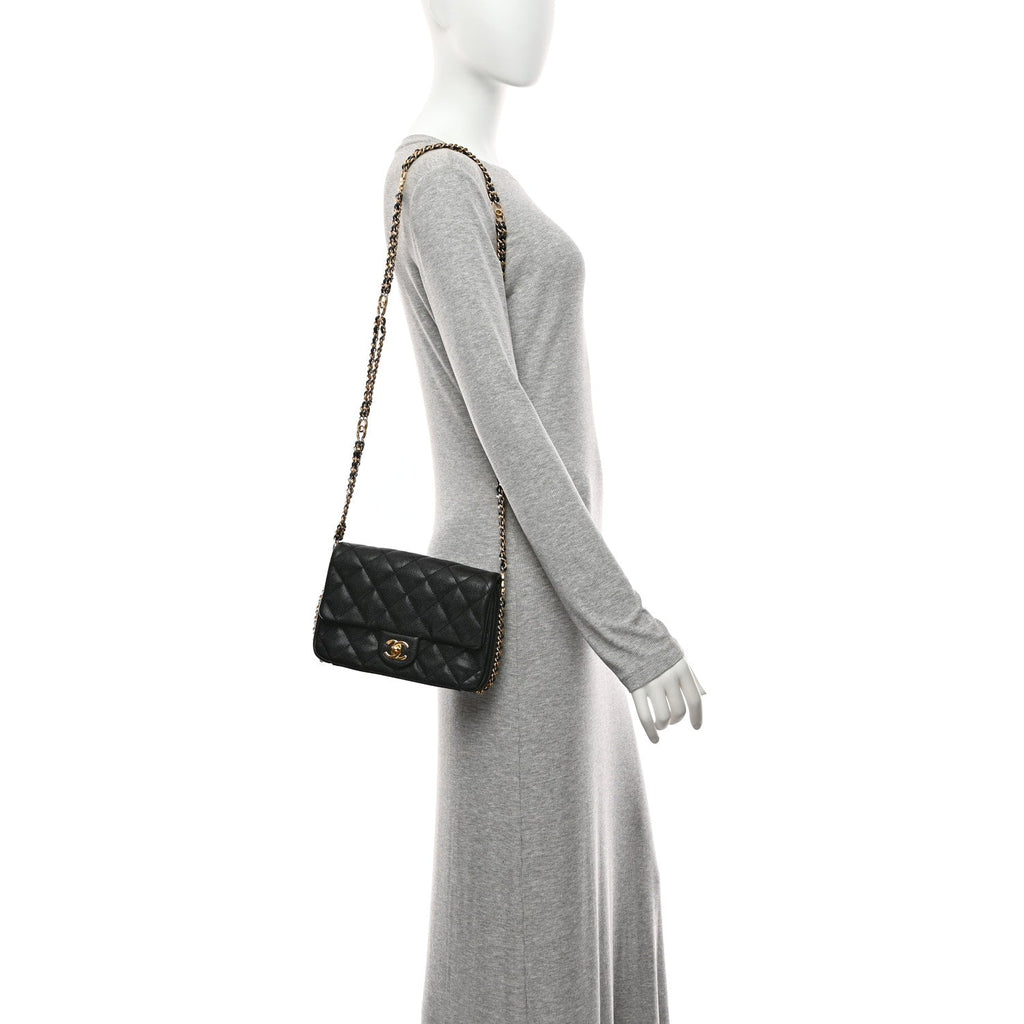 Chanel Caviar Quilted Mini CC You Flap Black
