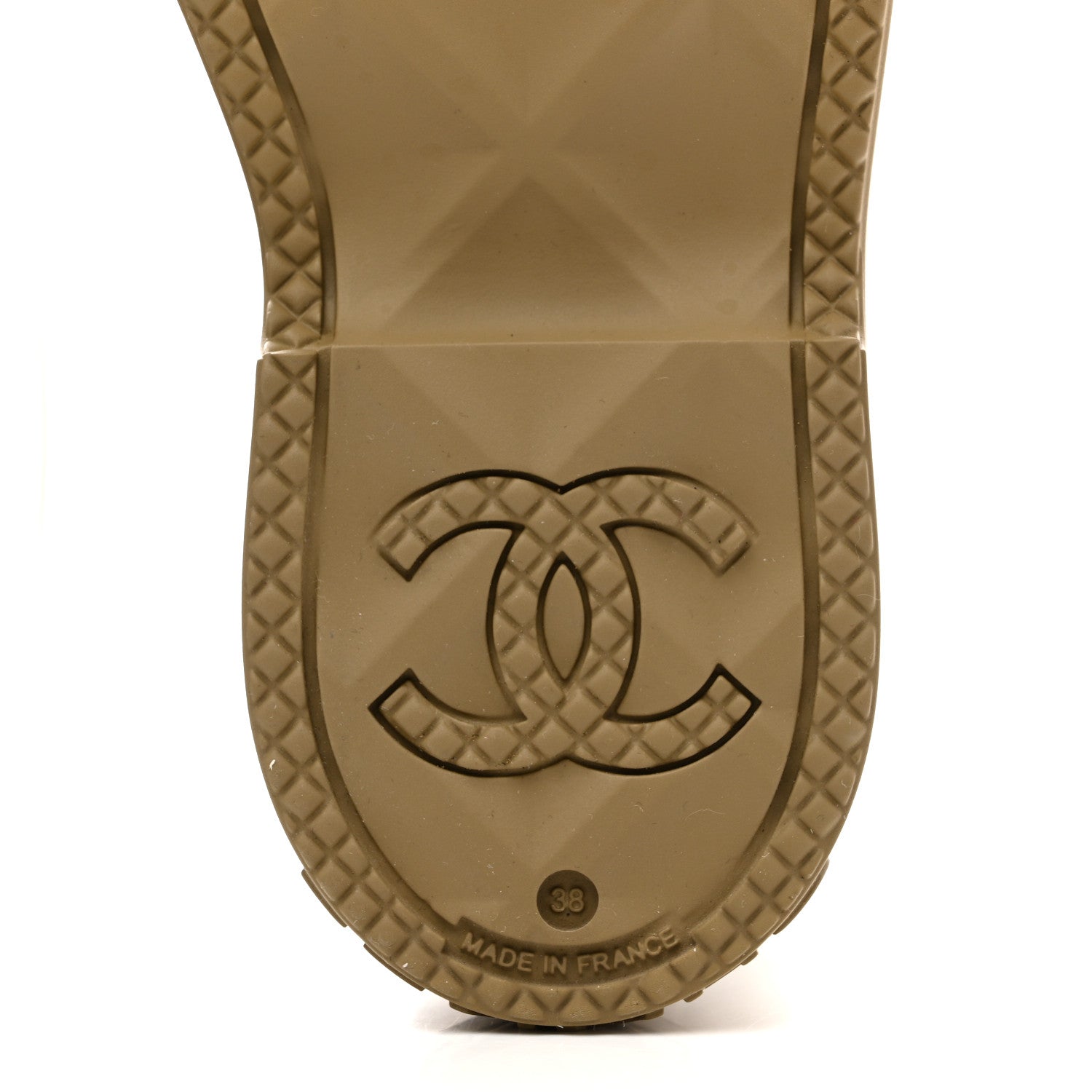 Caoutchouk CC High Boots 38 Dark Beige