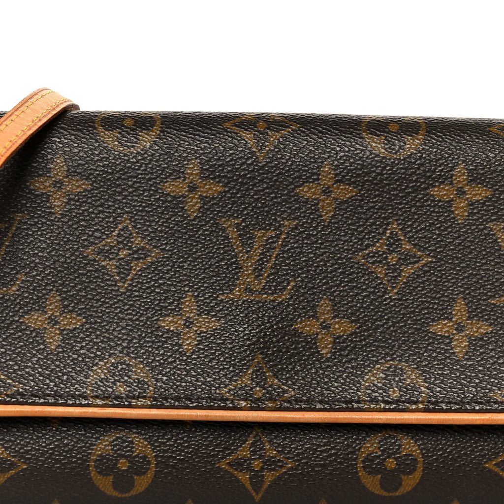 Louis Vuitton Monogram Pochette Twin GM