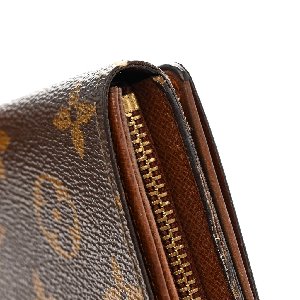 Louis Vuitton Monogram Porte-Monnaie Tresor Wallet