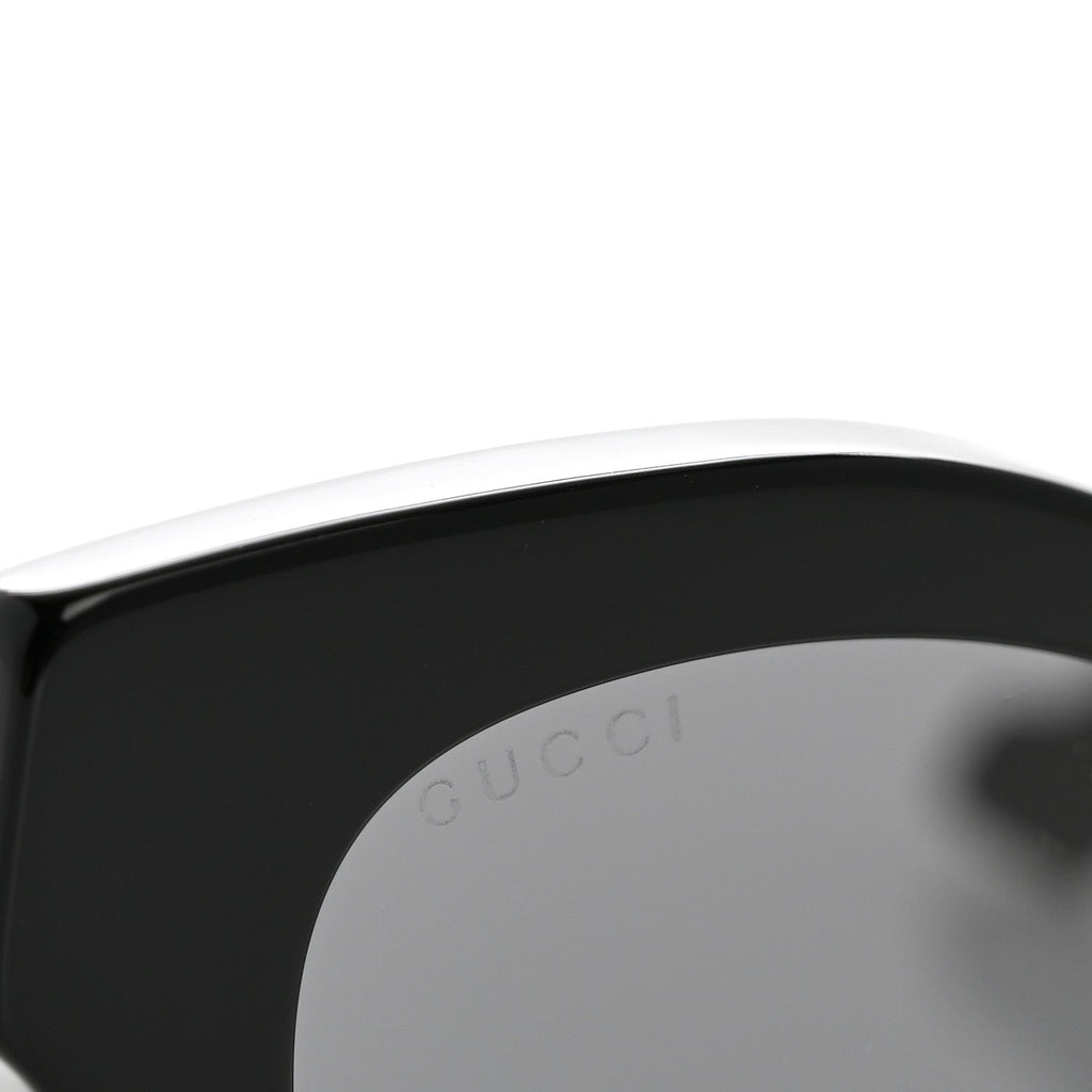 Gucci Acetate Cat Eye Sunglasses GG0957S Black