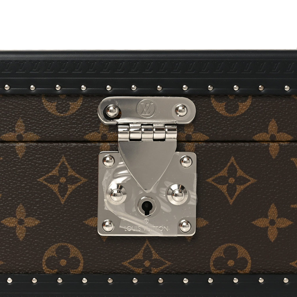 Louis Vuitton Monogram Coffret Watch Case Black