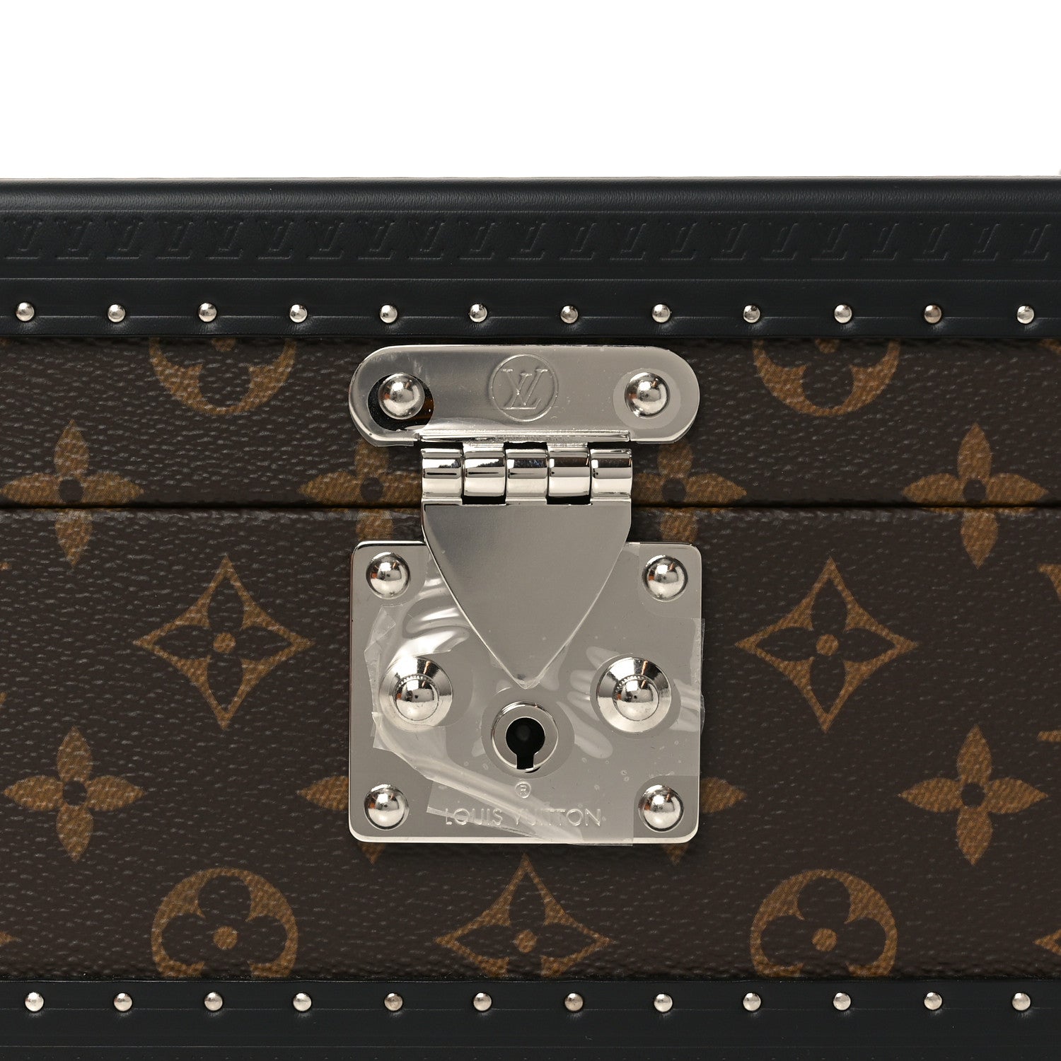 Louis Vuitton Monogram Coffret Watch Case Black