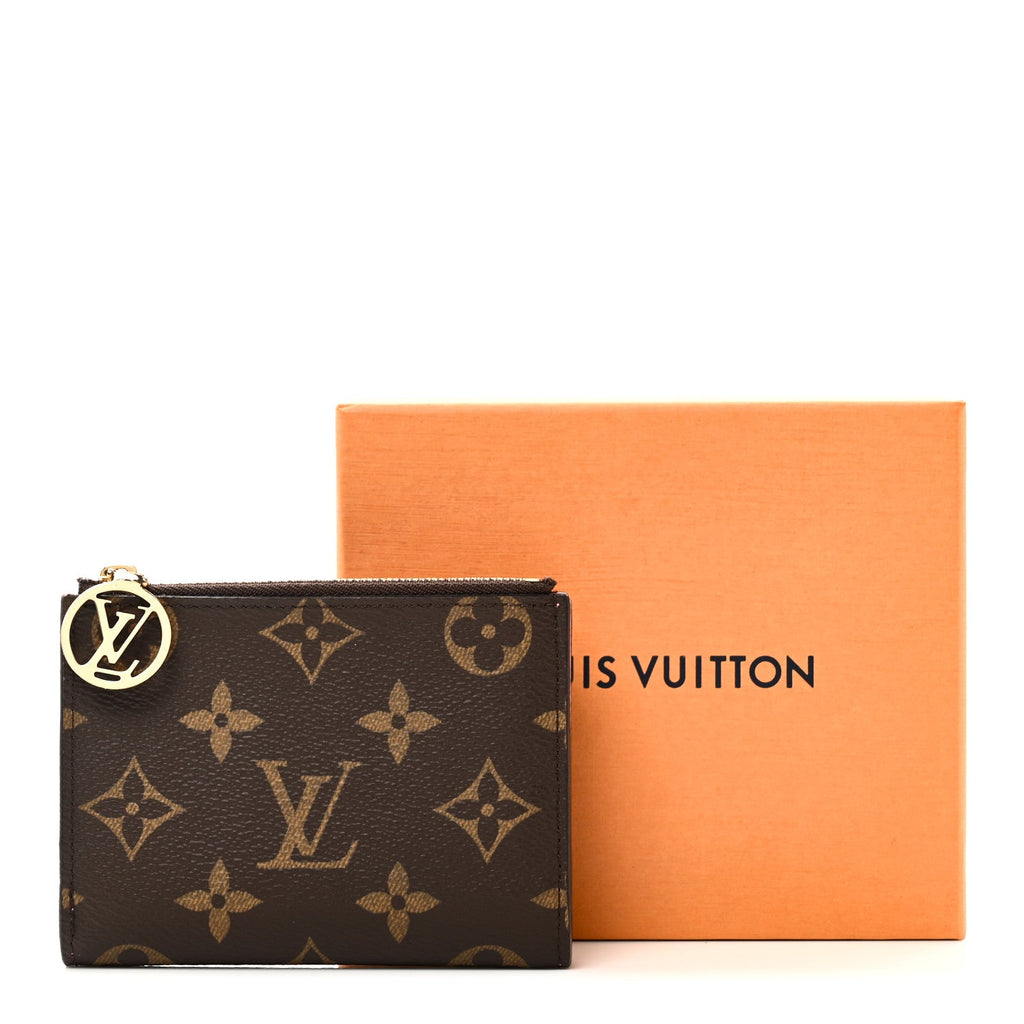 Louis Vuitton Monogram Lisa Wallet Rose Lollipop